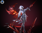 Crimson Wing Harbinger | 1/7 Unpainted Resin Kit Model