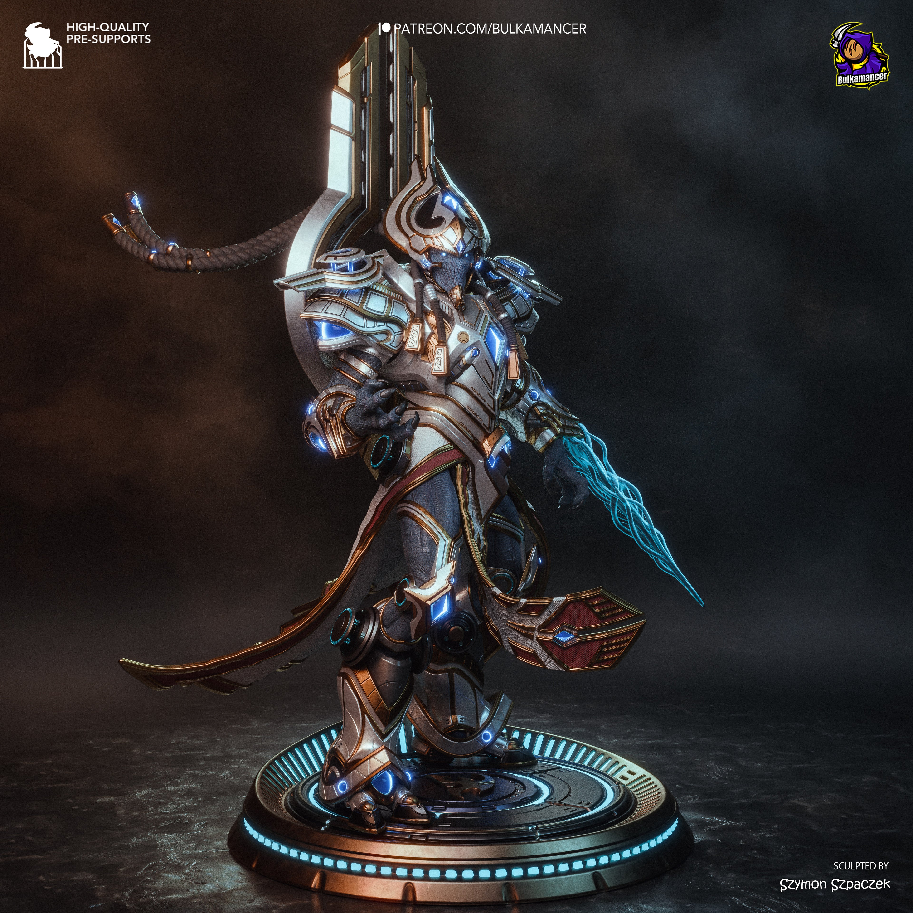 Astral Blade Hierarch | 1/8 Unpainted Resin Kit Model