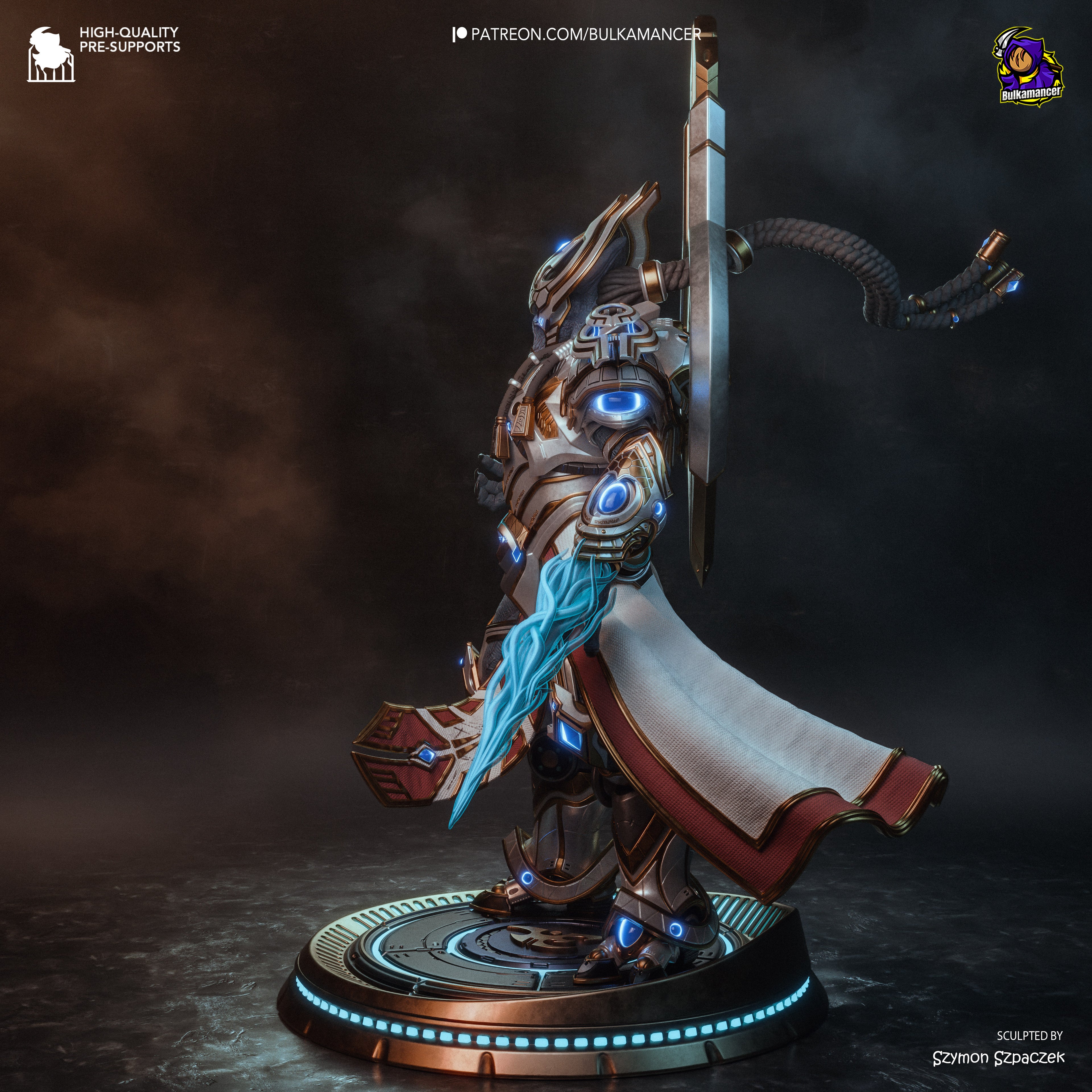 Astral Blade Hierarch | 1/8 Unpainted Resin Kit Model