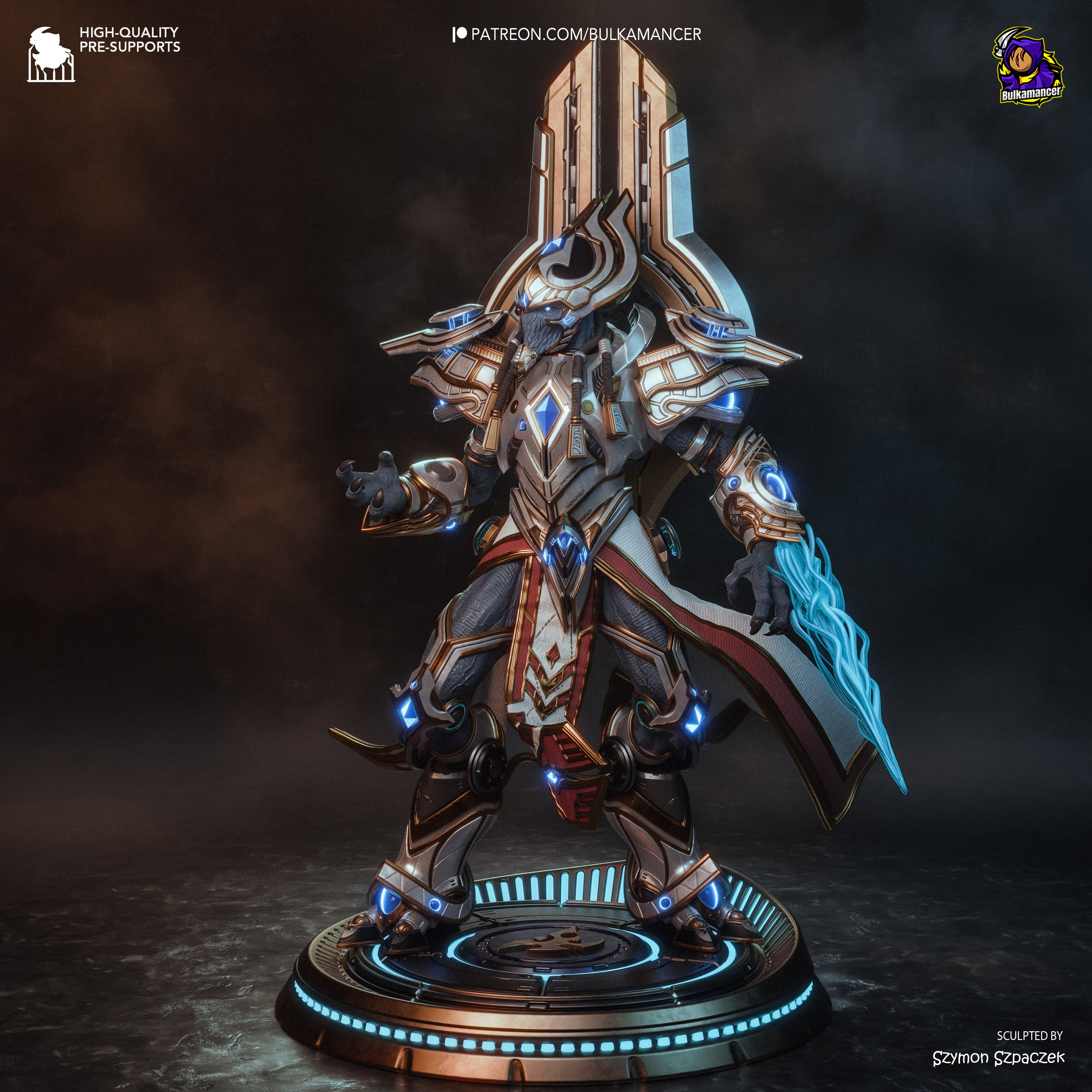 Astral Blade Hierarch | 1/8 Unpainted Resin Kit Model