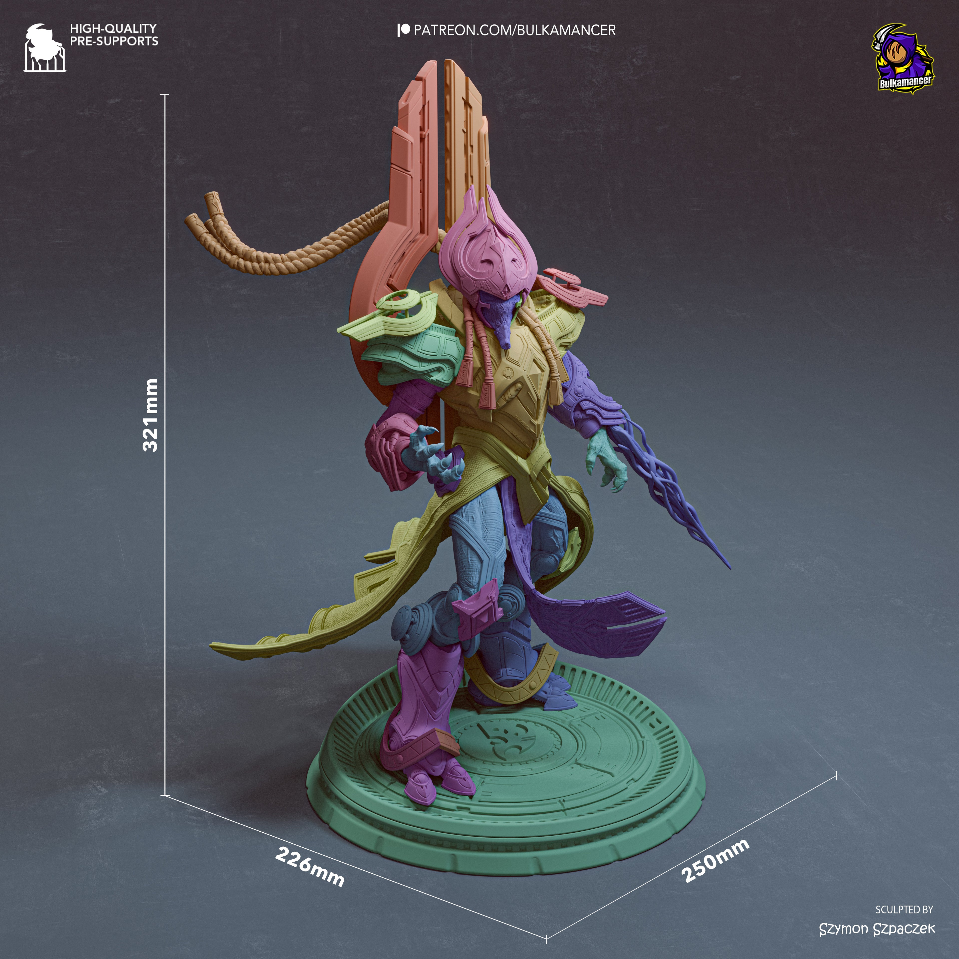 Astral Blade Hierarch | 1/8 Unpainted Resin Kit Model