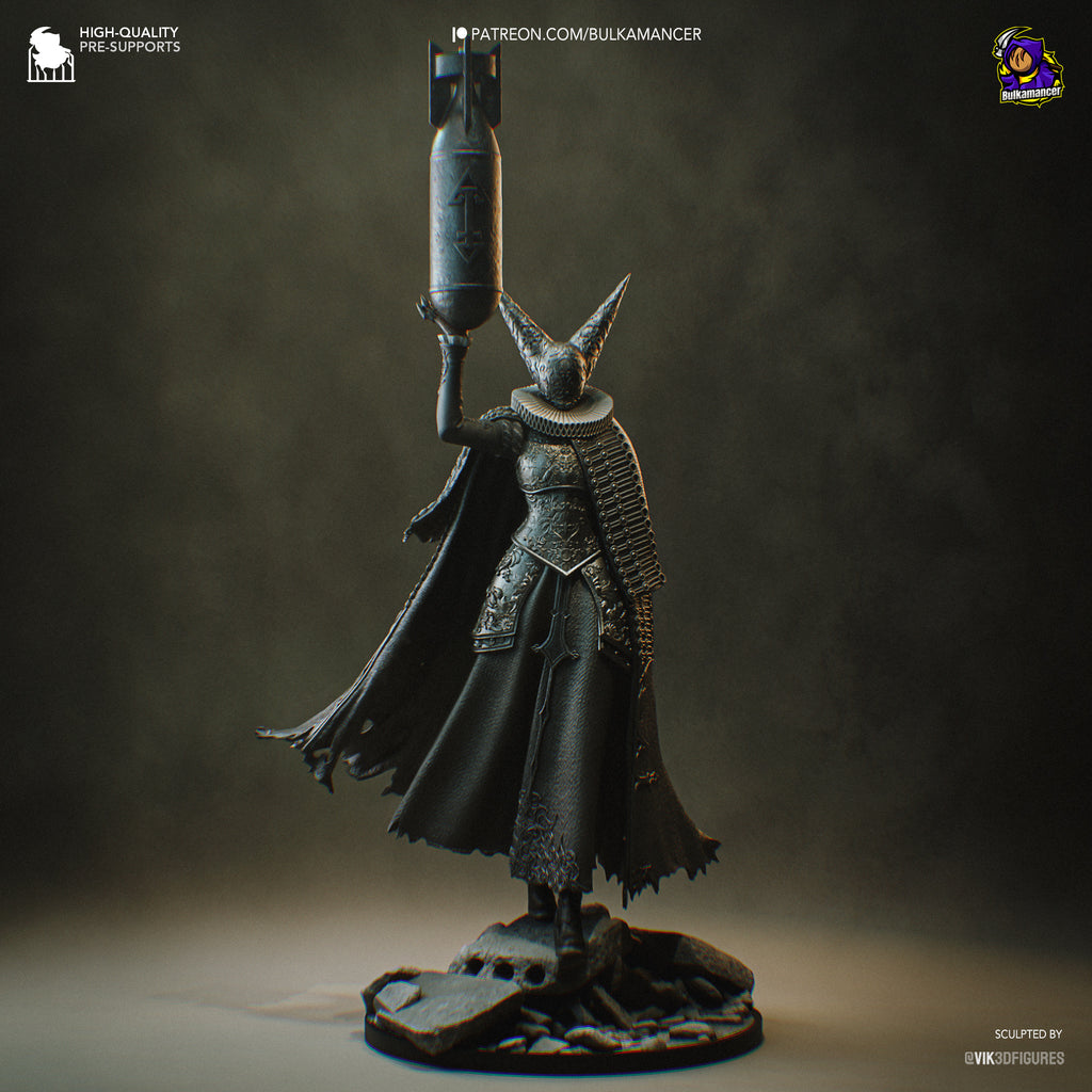 Obsidian Bomb Herald | 1/8 Unpainted Resin Kit Model