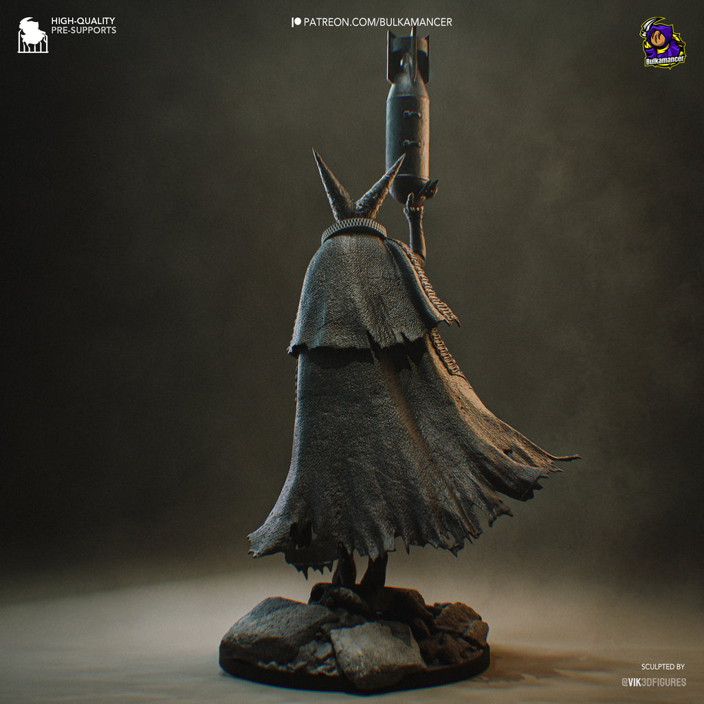 Obsidian Bomb Herald | 1/8 Unpainted Resin Kit Model