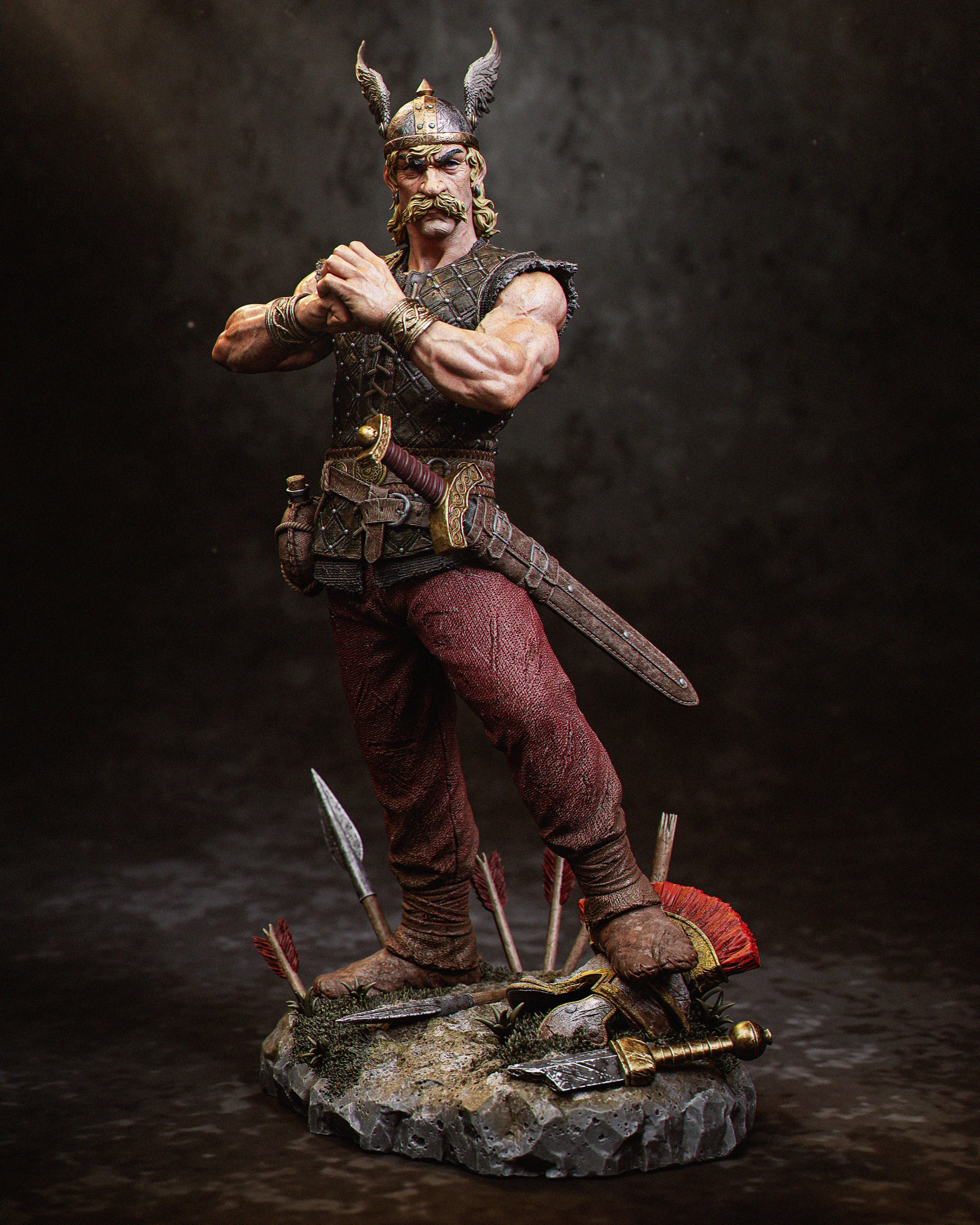 Verdant Realm Stonebearers | 1/6 Unpainted Resin Kit Model