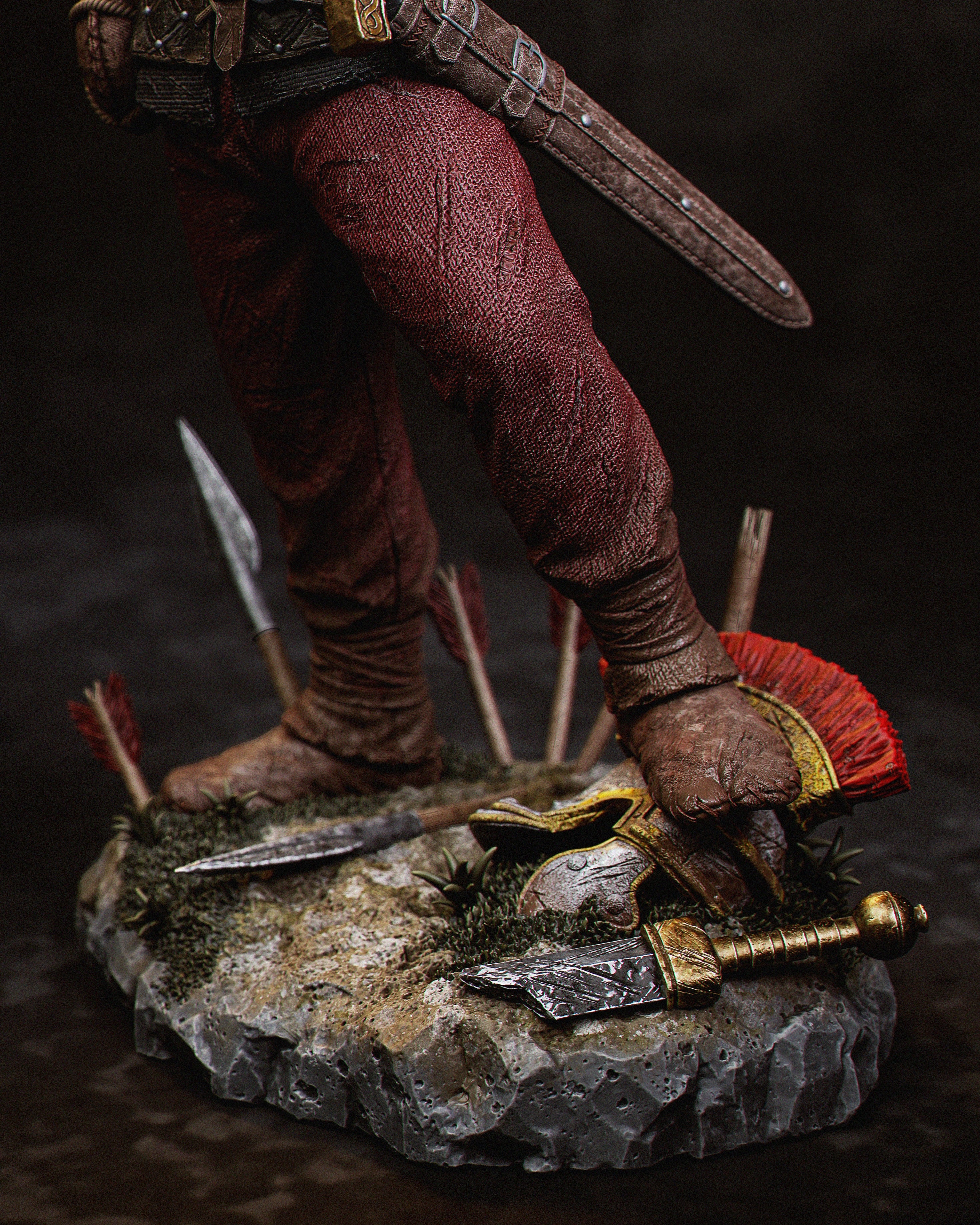 Verdant Realm Stonebearers | 1/6 Unpainted Resin Kit Model