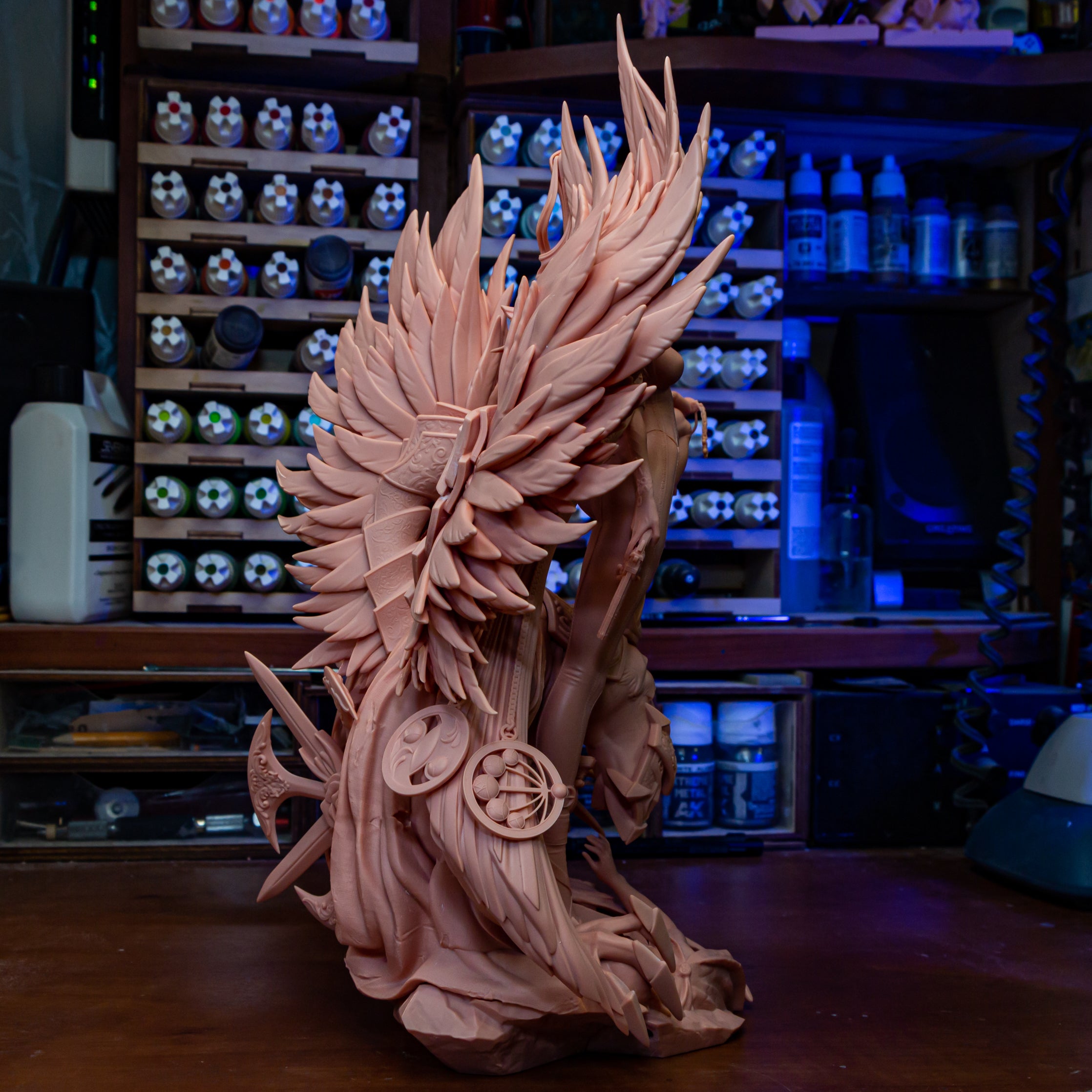 Nocturne Wing Dominion | 1/8 Unpainted Resin Kit Model