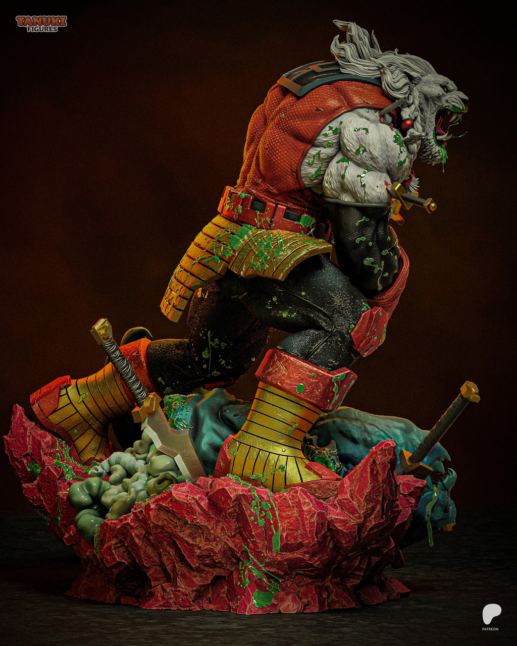 Bloodfury Lionlord | 1/6 Unpainted Resin Kit Model
