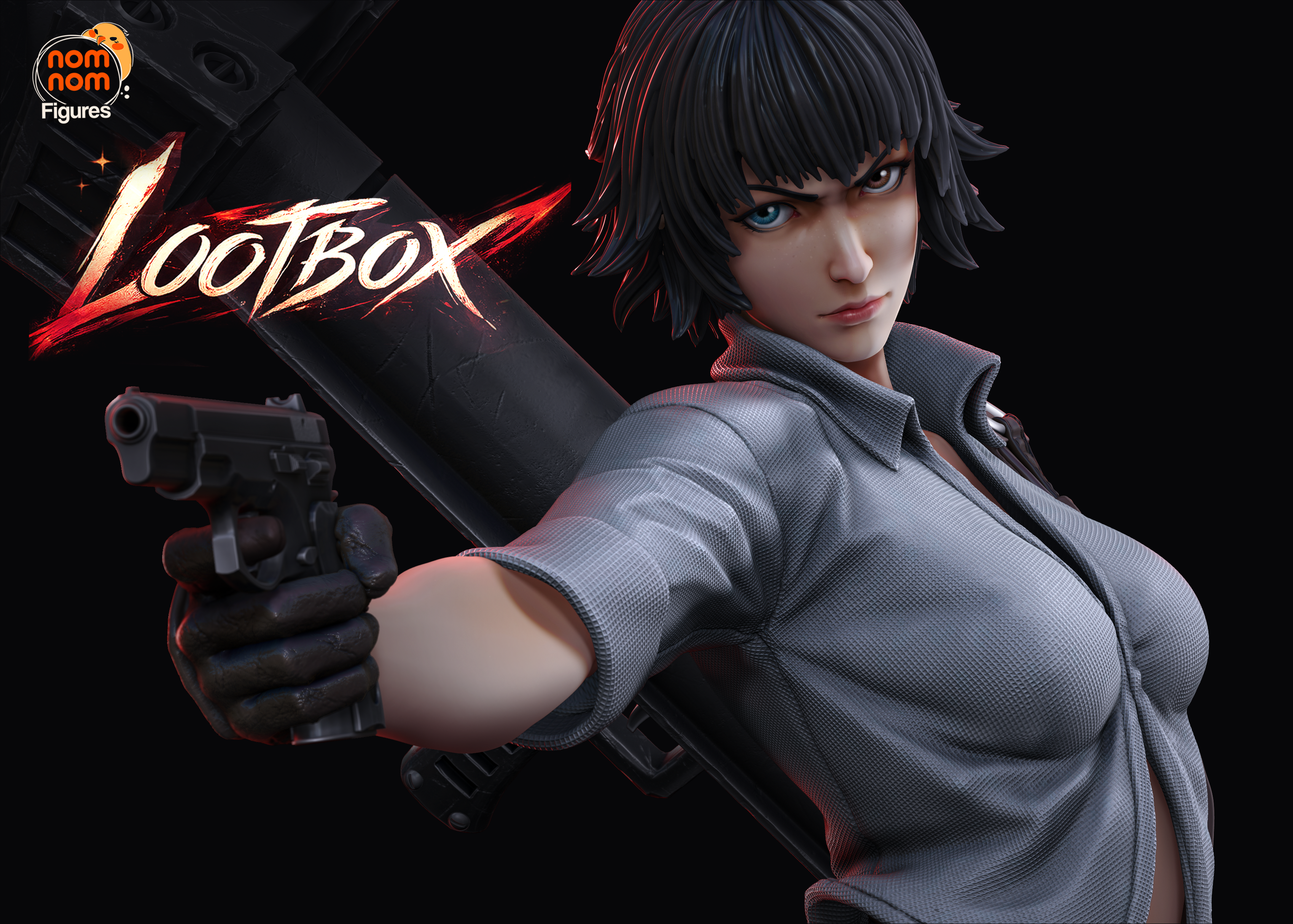 Urban Battle Pinup | 1/10 Unpainted Resin Kit
