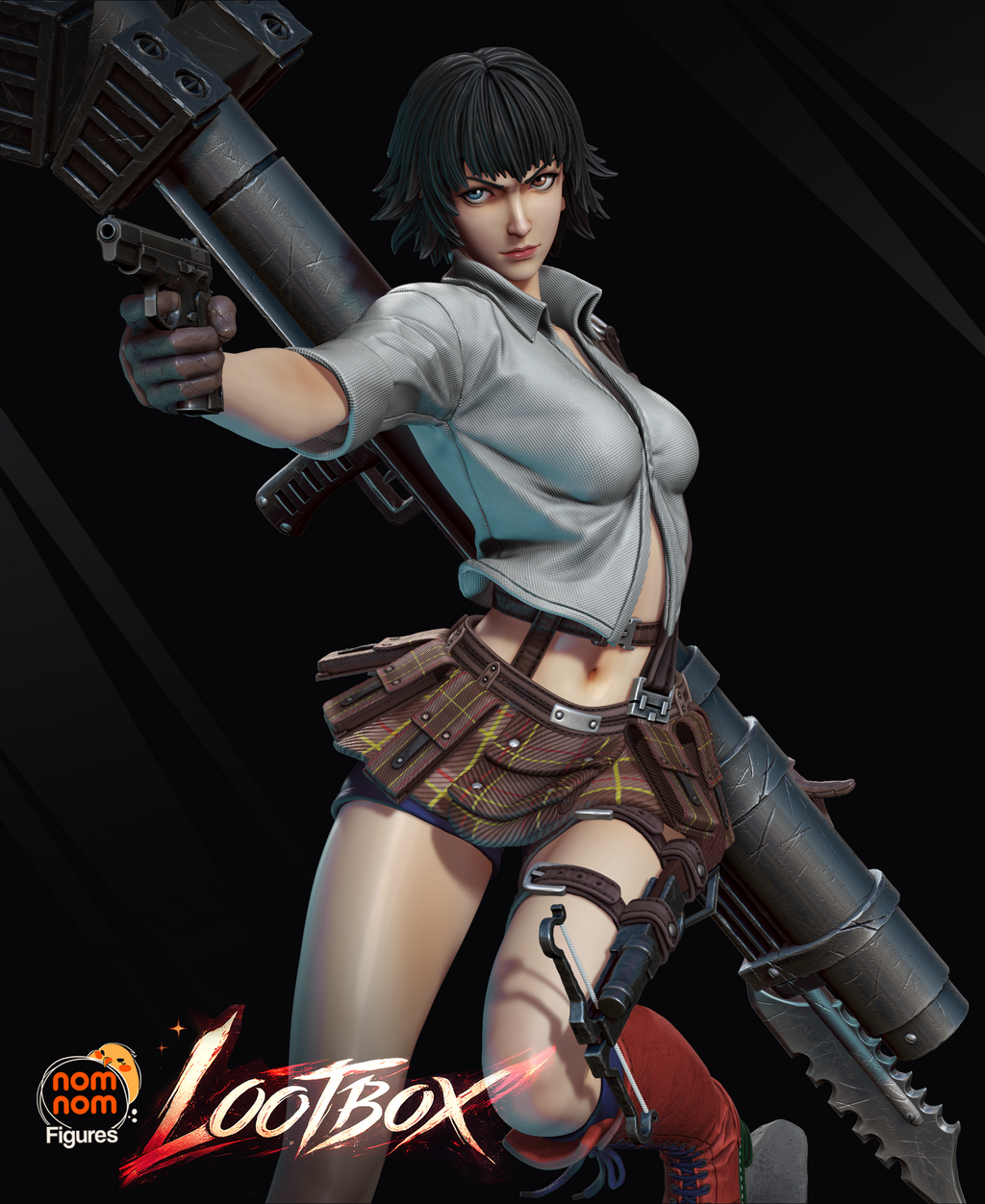Urban Battle Pinup | 1/10 Unpainted Resin Kit