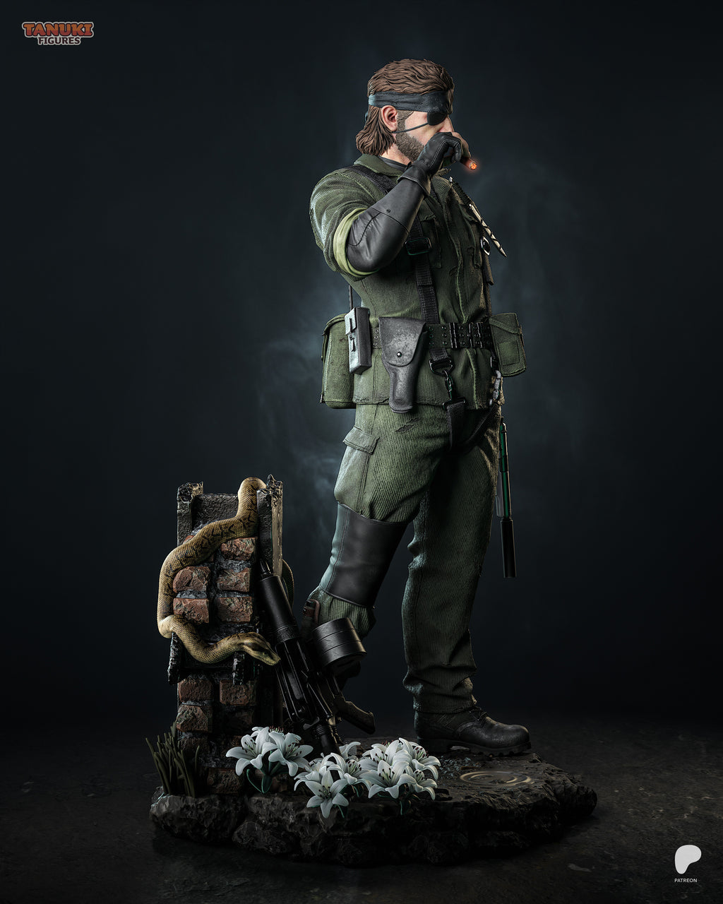 Shadow Legion Warden | 1/6 Unpainted Resin Kit Model