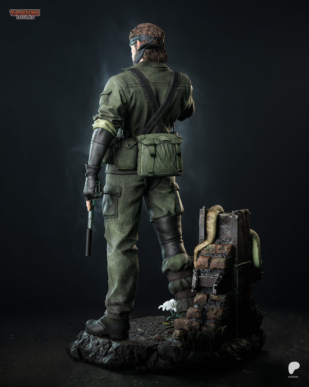 Shadow Legion Warden | 1/6 Unpainted Resin Kit Model