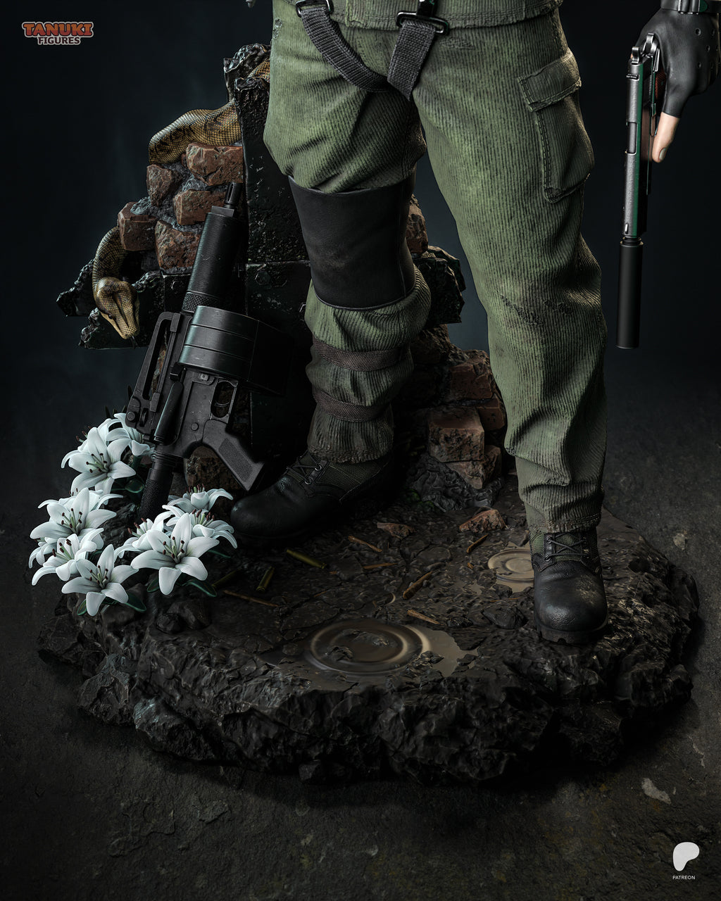 Shadow Legion Warden | 1/6 Unpainted Resin Kit Model