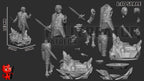 Wandering Halfling Explorer | 1/10 Unpainted Resin Kit Model