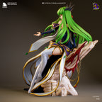 Emerald Abyss Sorceress | 1/8 Unpainted Resin Kit Model
