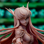Emerald Abyss Sorceress | 1/8 Unpainted Resin Kit Model