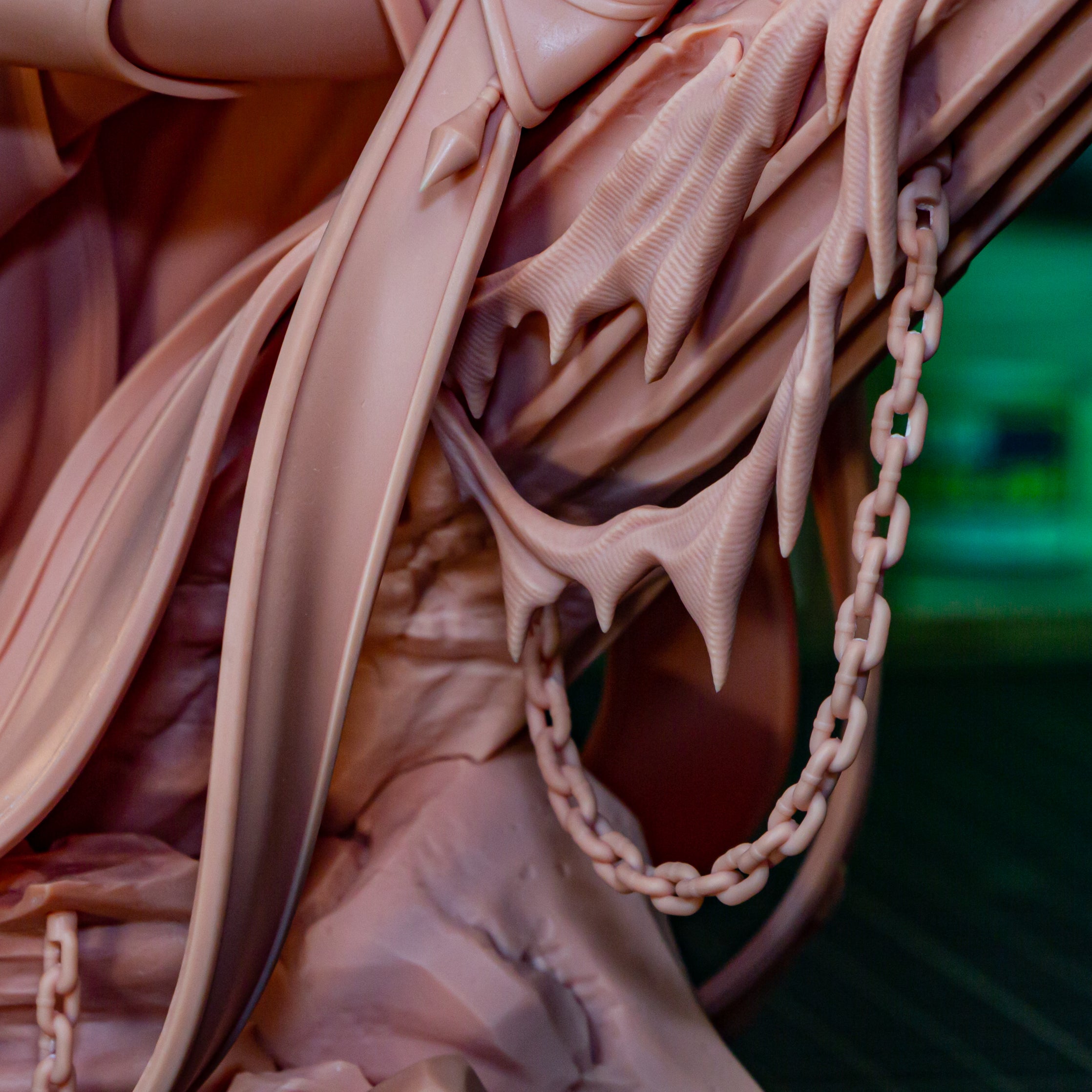 Emerald Abyss Sorceress | 1/8 Unpainted Resin Kit Model