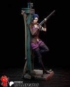 Veilshot Precision Warden | 1/12 Unpainted Resin Kit Model