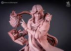 Ember Tome Arcanist | 1/7 Unpainted Resin Kit Model