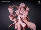 Ember Tome Arcanist | 1/7 Unpainted Resin Kit Model