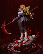 Crimson Horned Scythe Harvester | 1/6 Unpainted Resin Kit Model