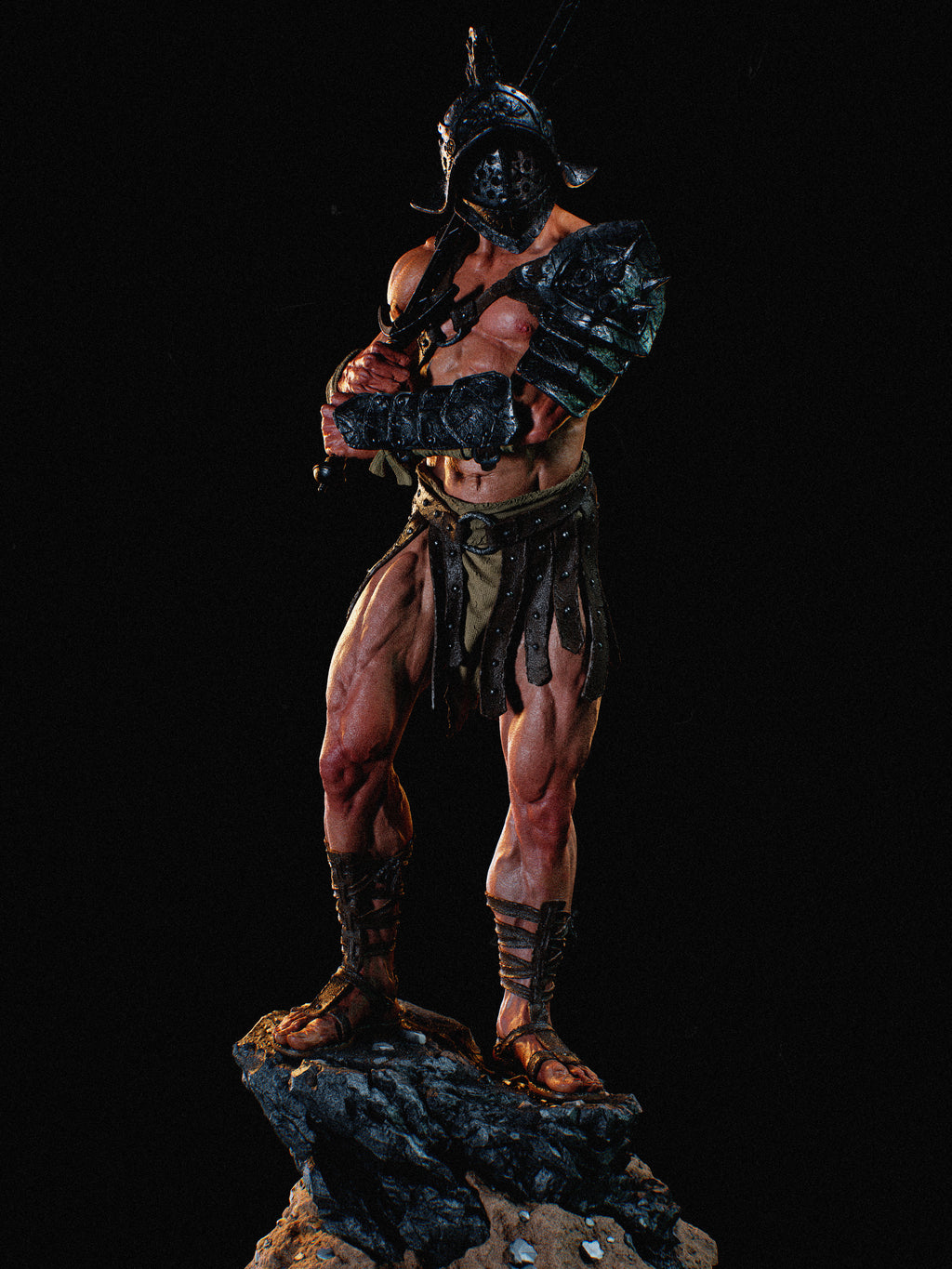 Ironfist Battle Warden | 1/6 Unpainted Resin Kit Model
