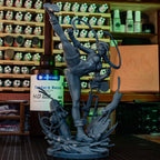 High Kick Commando Pinup | 1/8 Unpainted Resin Kit Model