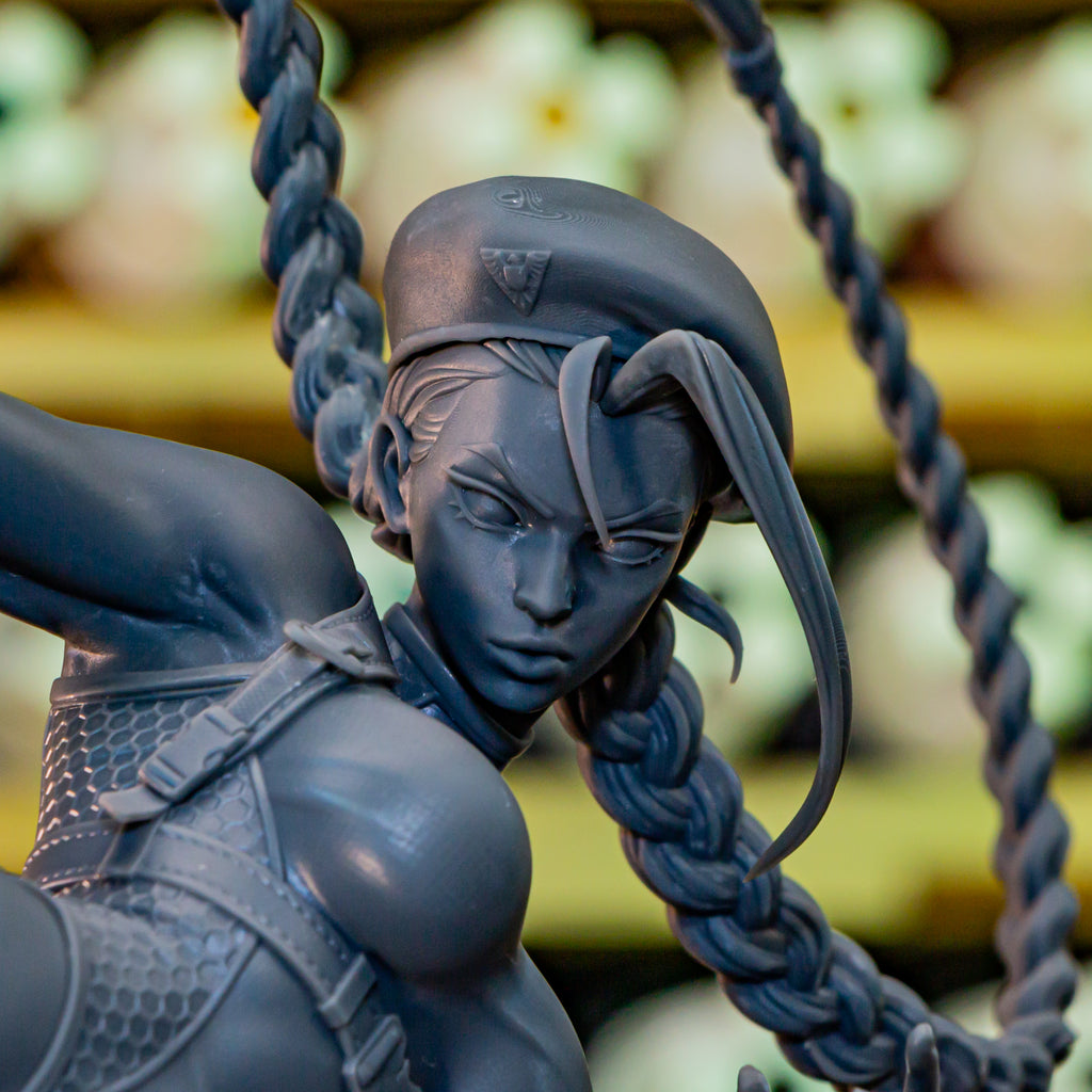 High Kick Commando Pinup | 1/8 Unpainted Resin Kit Model