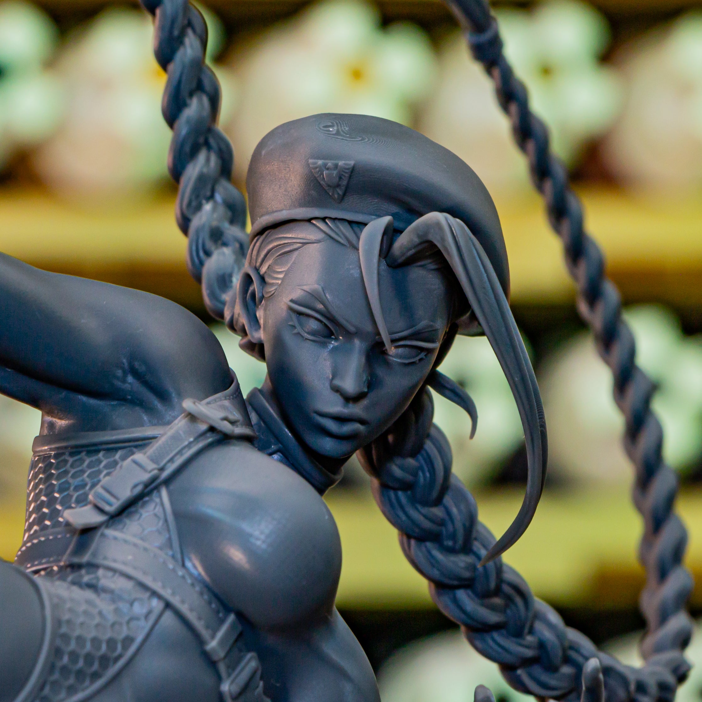 High Kick Commando Pinup | 1/8 Unpainted Resin Kit Model