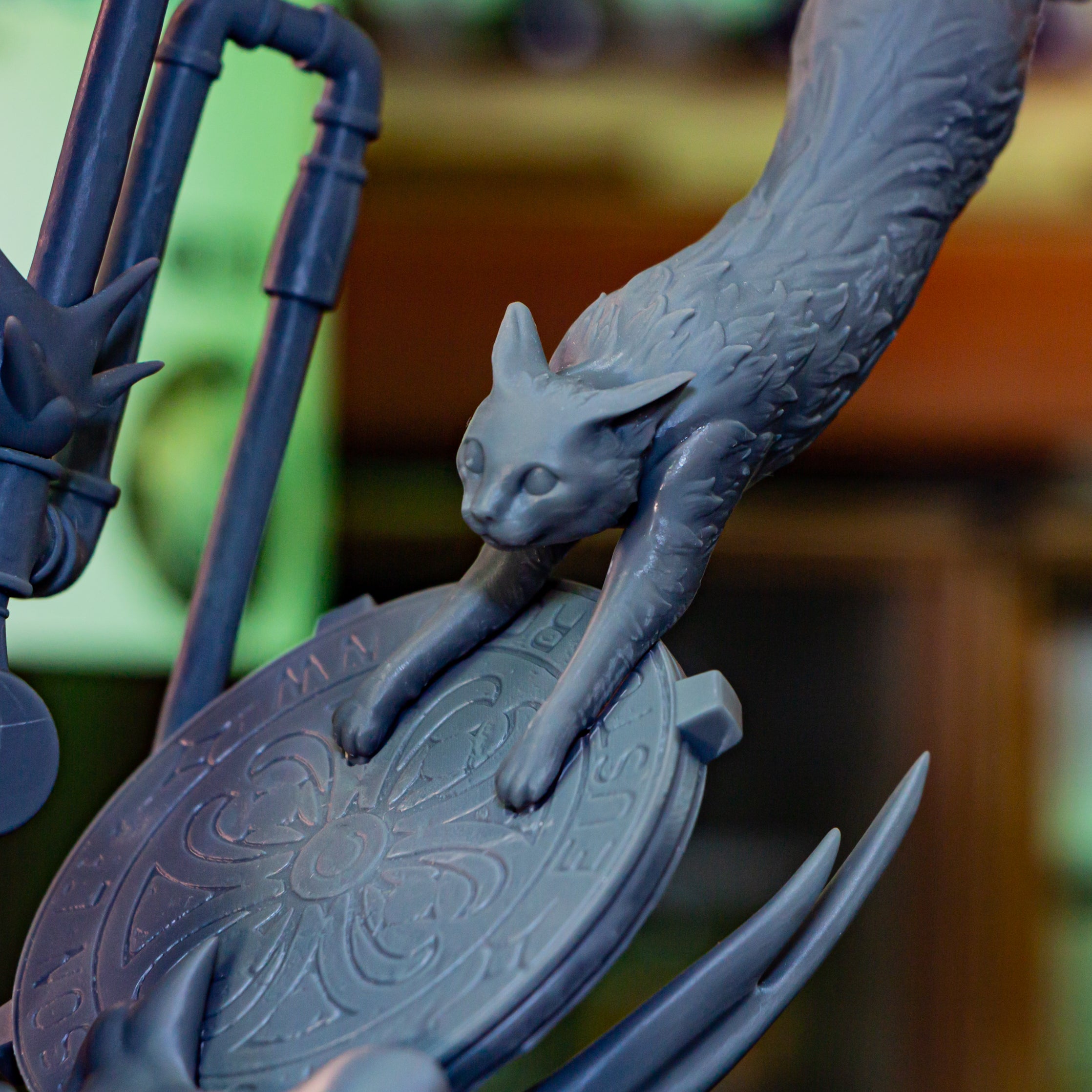 High Kick Commando Pinup | 1/8 Unpainted Resin Kit Model