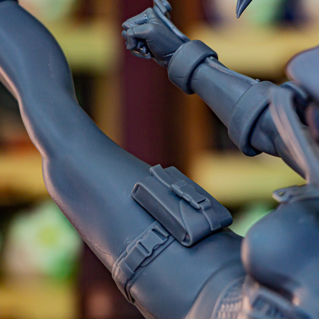 High Kick Commando Pinup | 1/8 Unpainted Resin Kit Model