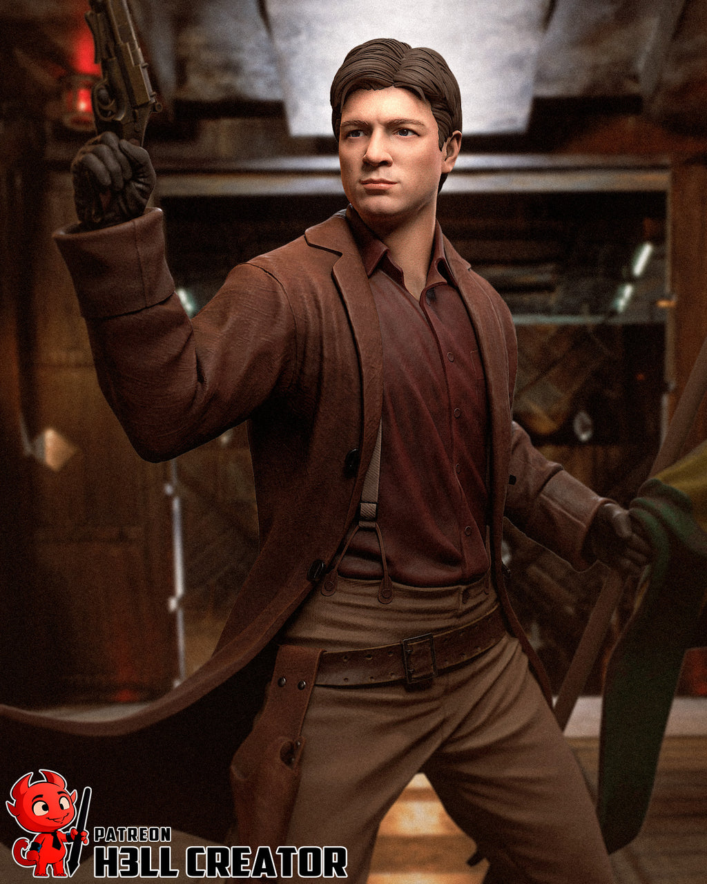 Frontier Vanguard Rebel | 1/10 Unpainted Resin Kit Model
