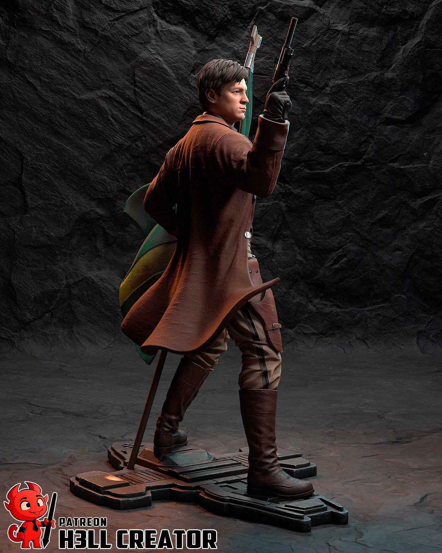 Frontier Vanguard Rebel | 1/10 Unpainted Resin Kit Model