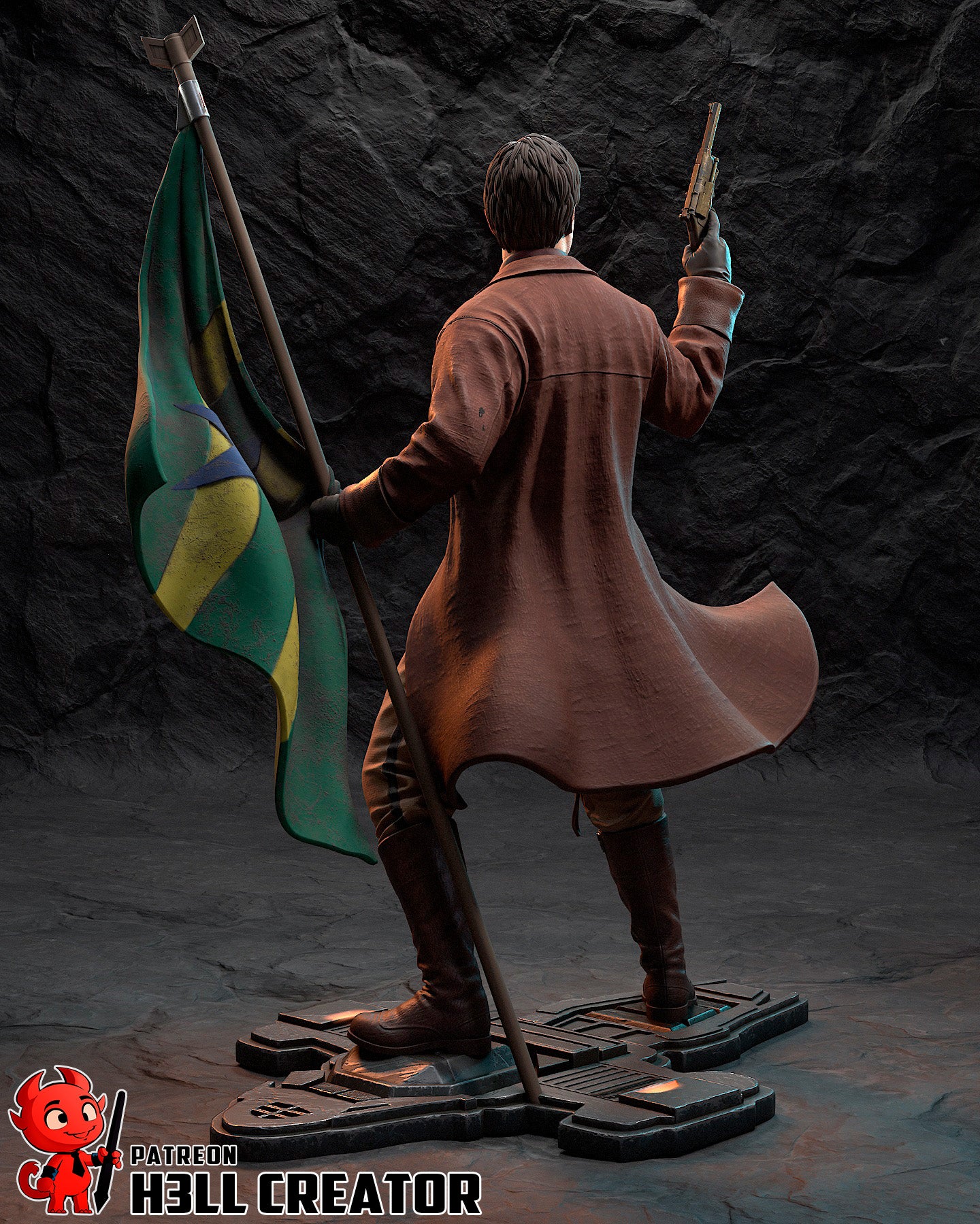 Frontier Vanguard Rebel | 1/10 Unpainted Resin Kit Model