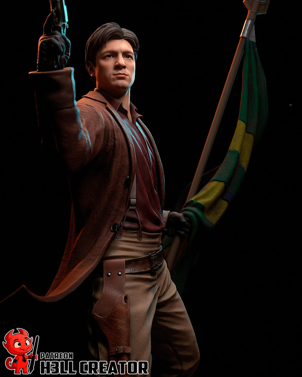 Frontier Vanguard Rebel | 1/10 Unpainted Resin Kit Model