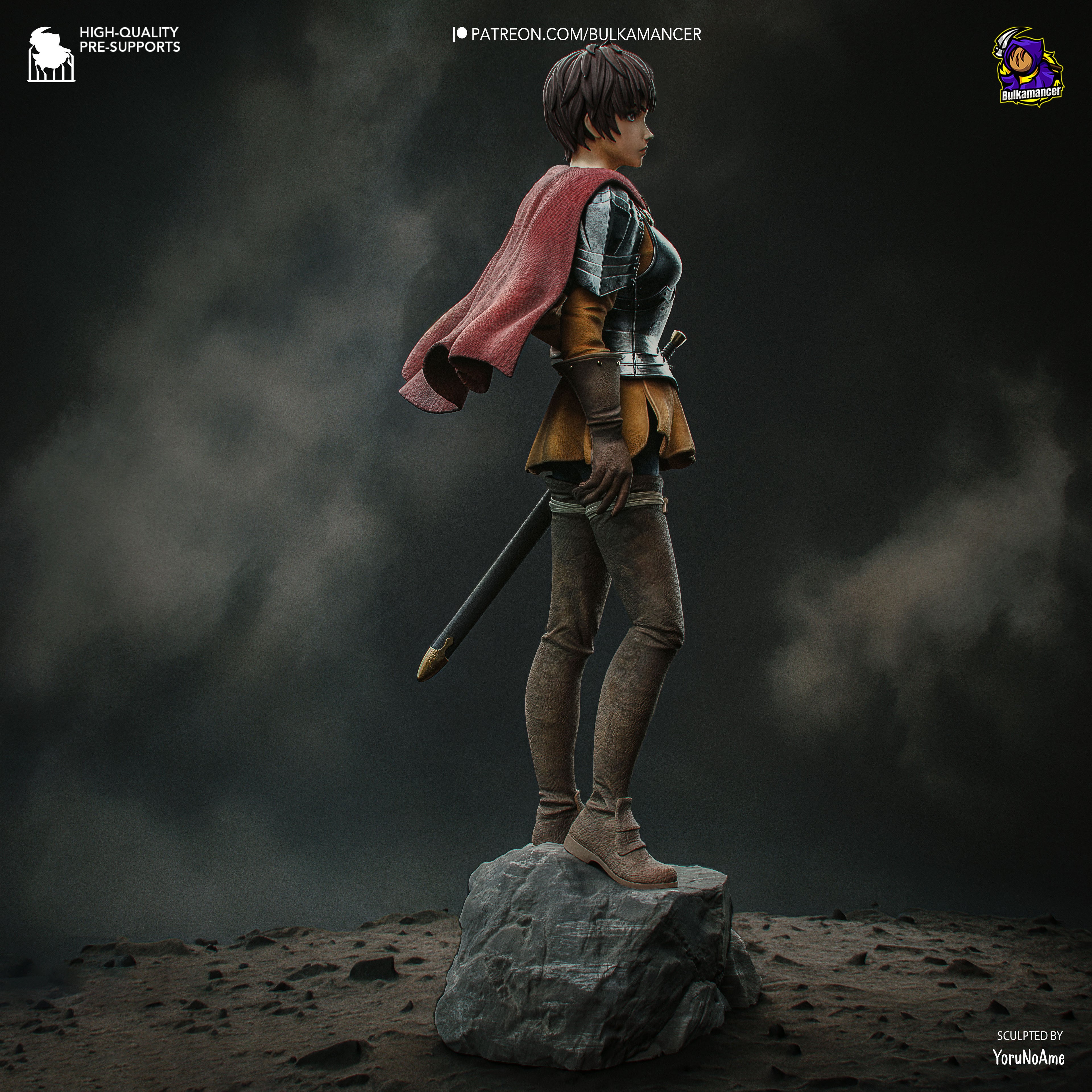 Scarlet Vanguard Sentinel | 1/8 Unpainted Resin Kit Model
