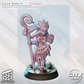 Feral Cave Shaman | 32mm Unpainted Resin Kit Model