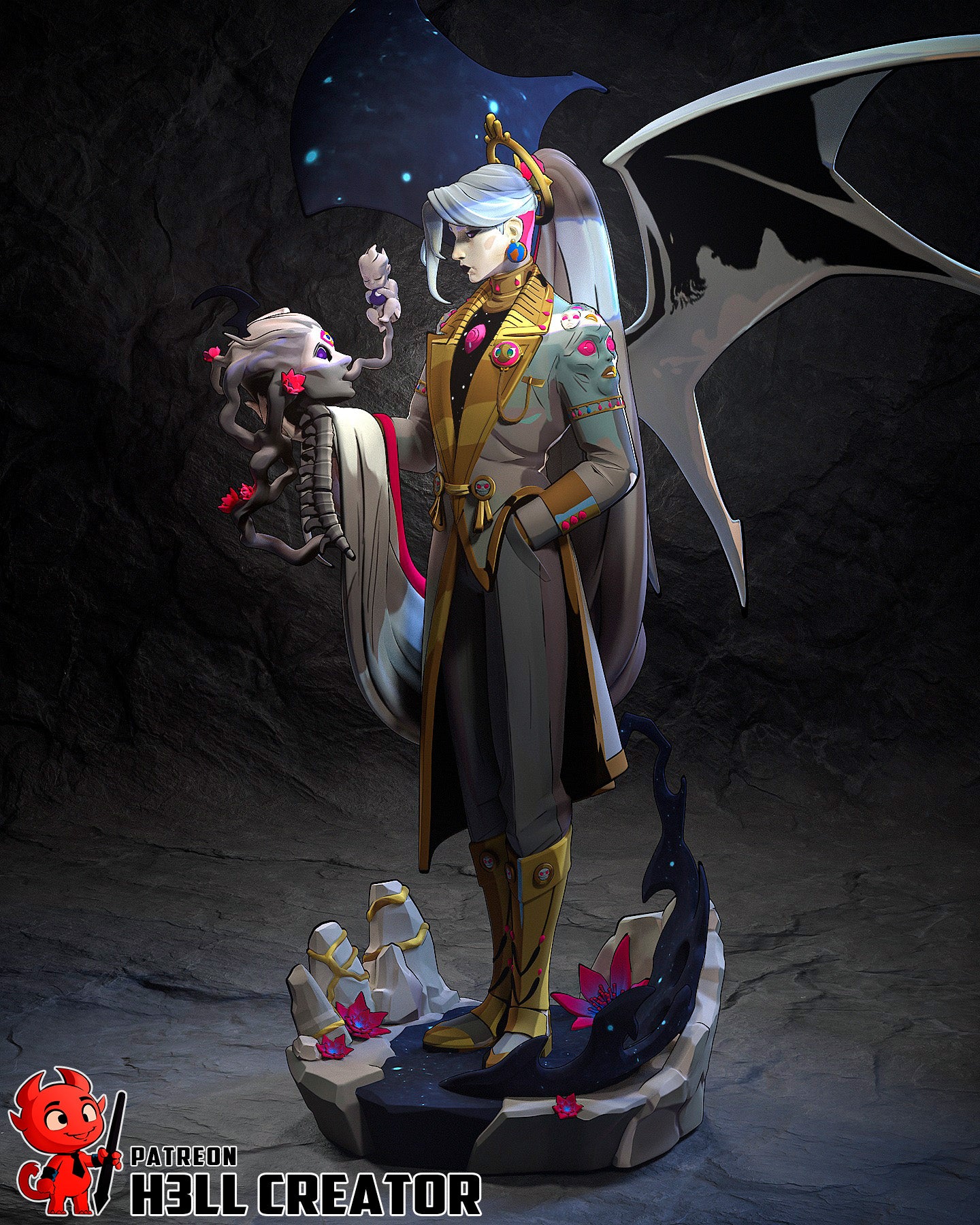 Astral Void Sovereign | 1/10 Unpainted Resin Kit Model