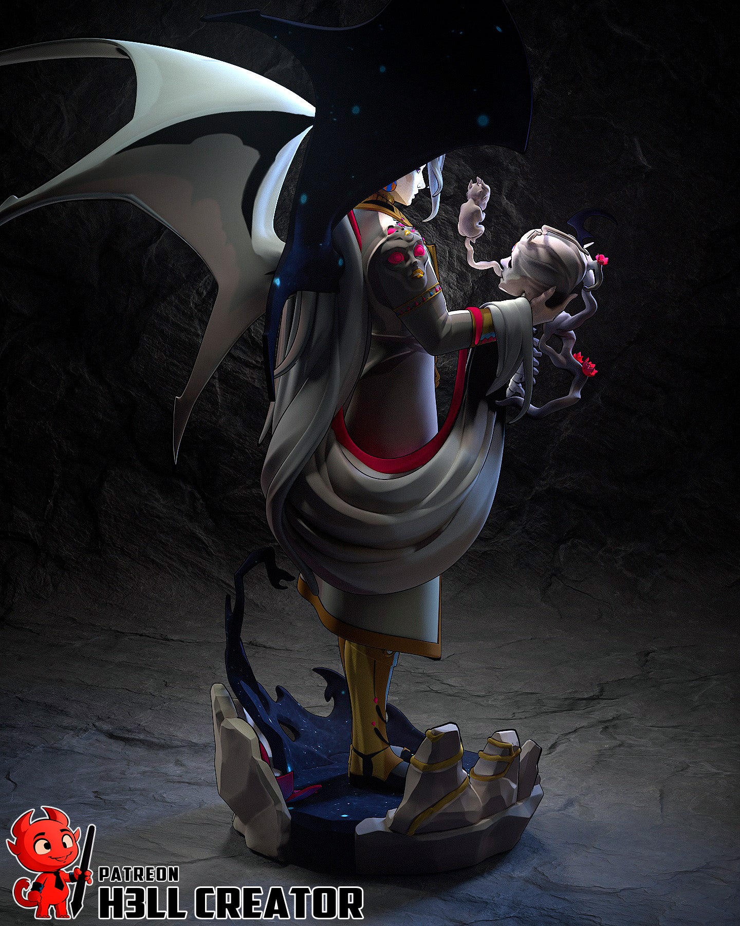Astral Void Sovereign | 1/10 Unpainted Resin Kit Model