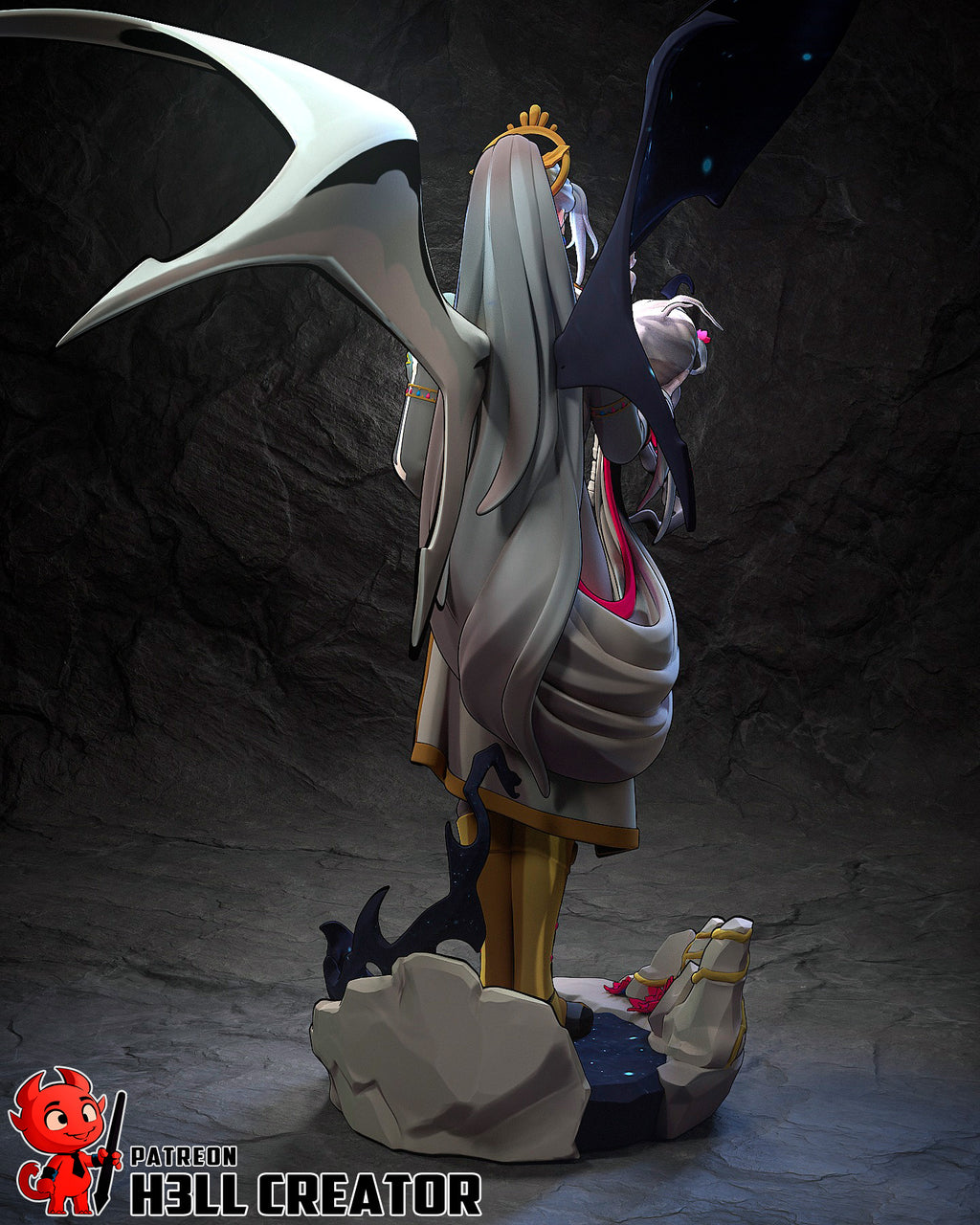 Astral Void Sovereign | 1/10 Unpainted Resin Kit Model