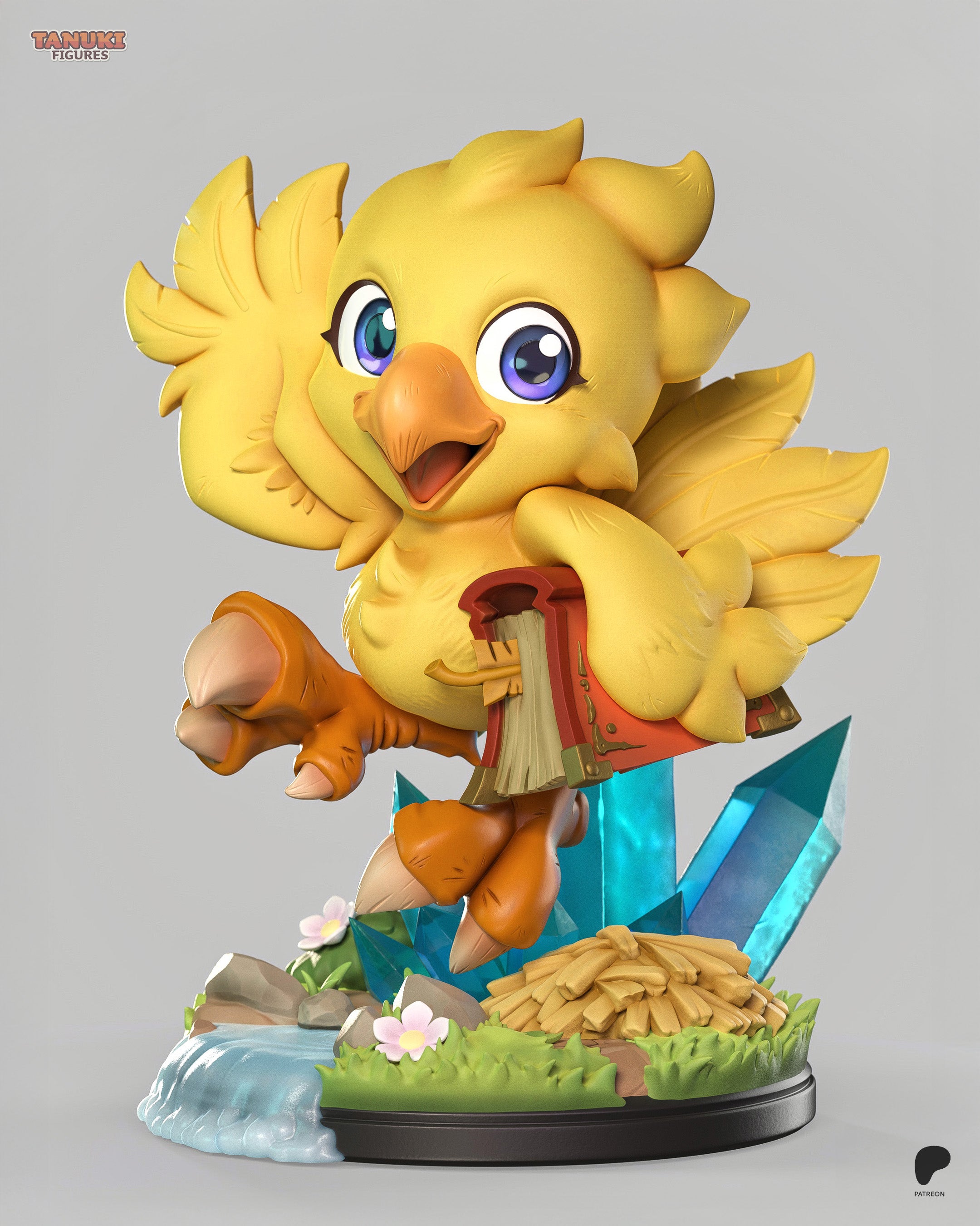 Luminous Quill Sprite | 1/8 Unpainted Resin Kit Model