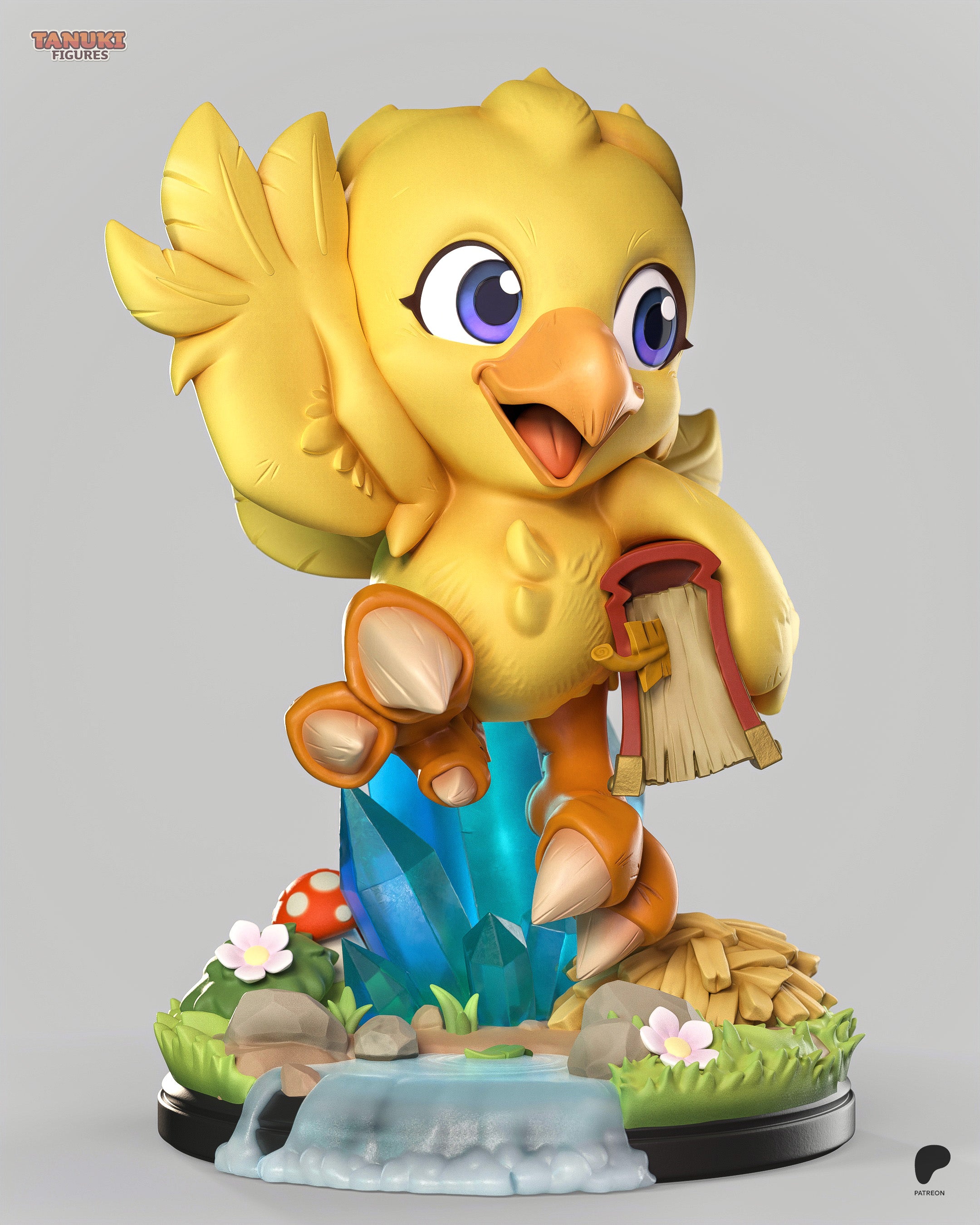Luminous Quill Sprite | 1/8 Unpainted Resin Kit Model