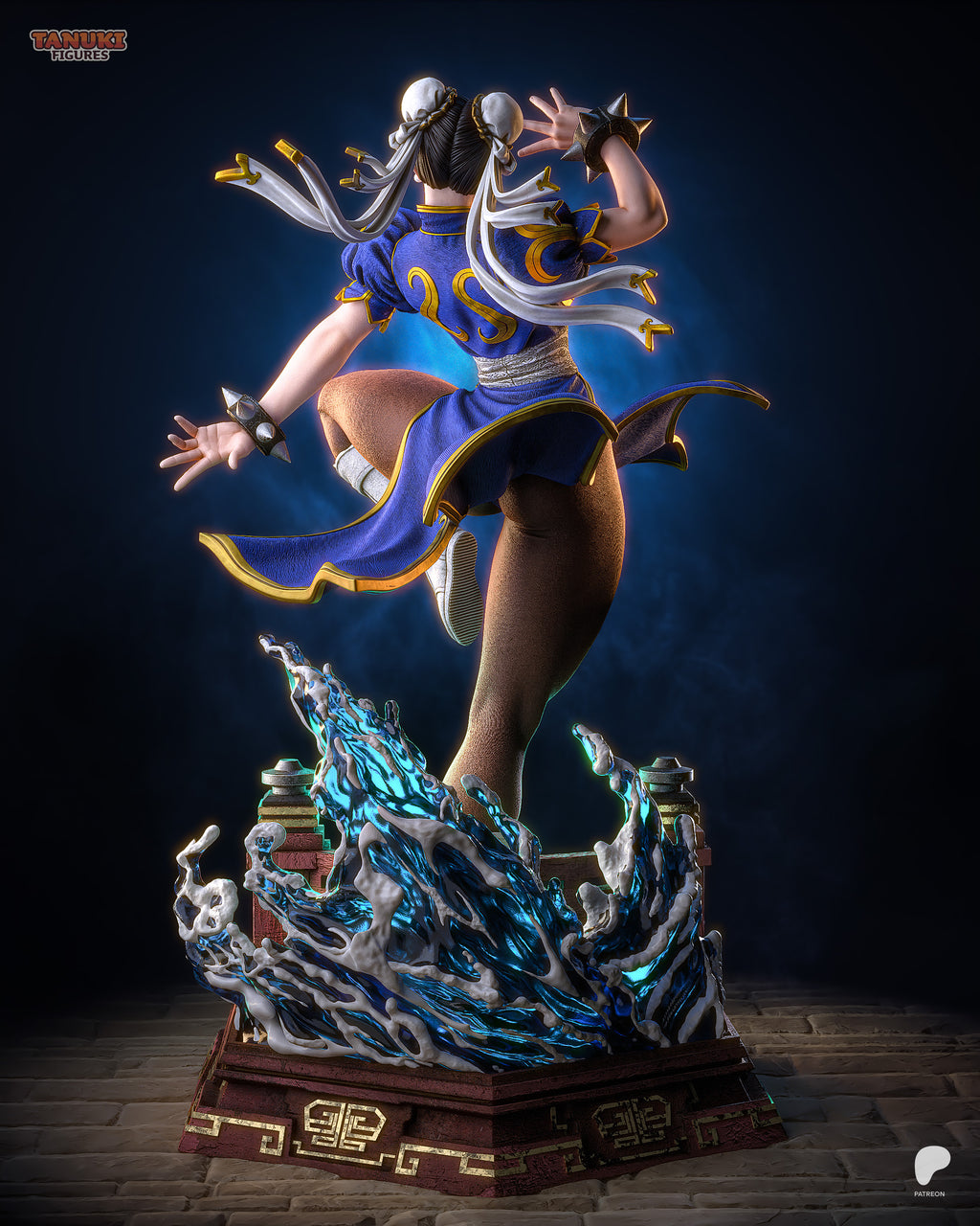 Azure Tempest Dancer | 1/7 Unpainted Resin Kit Model
