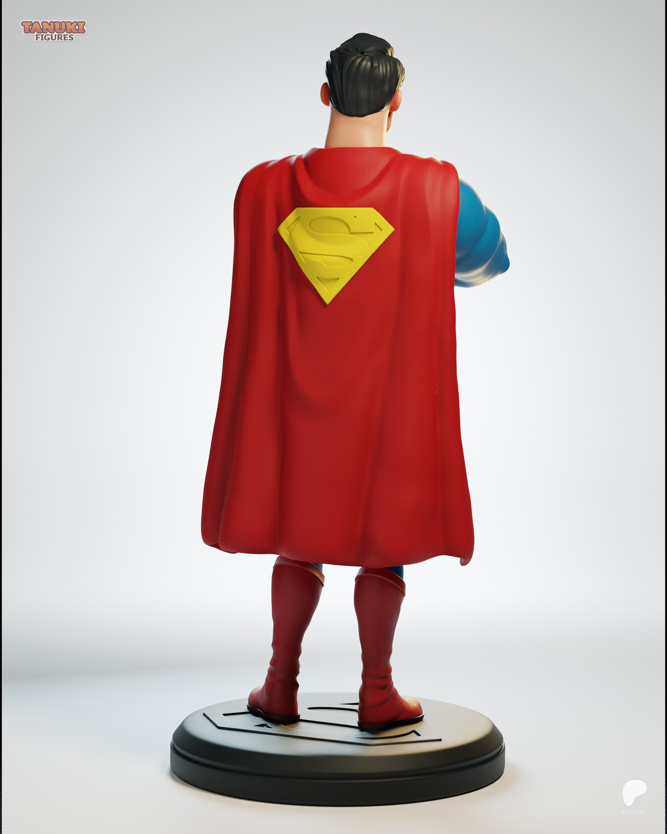 Crimson Cape Vanguard | 1/8 Unpainted Resin Kit Model