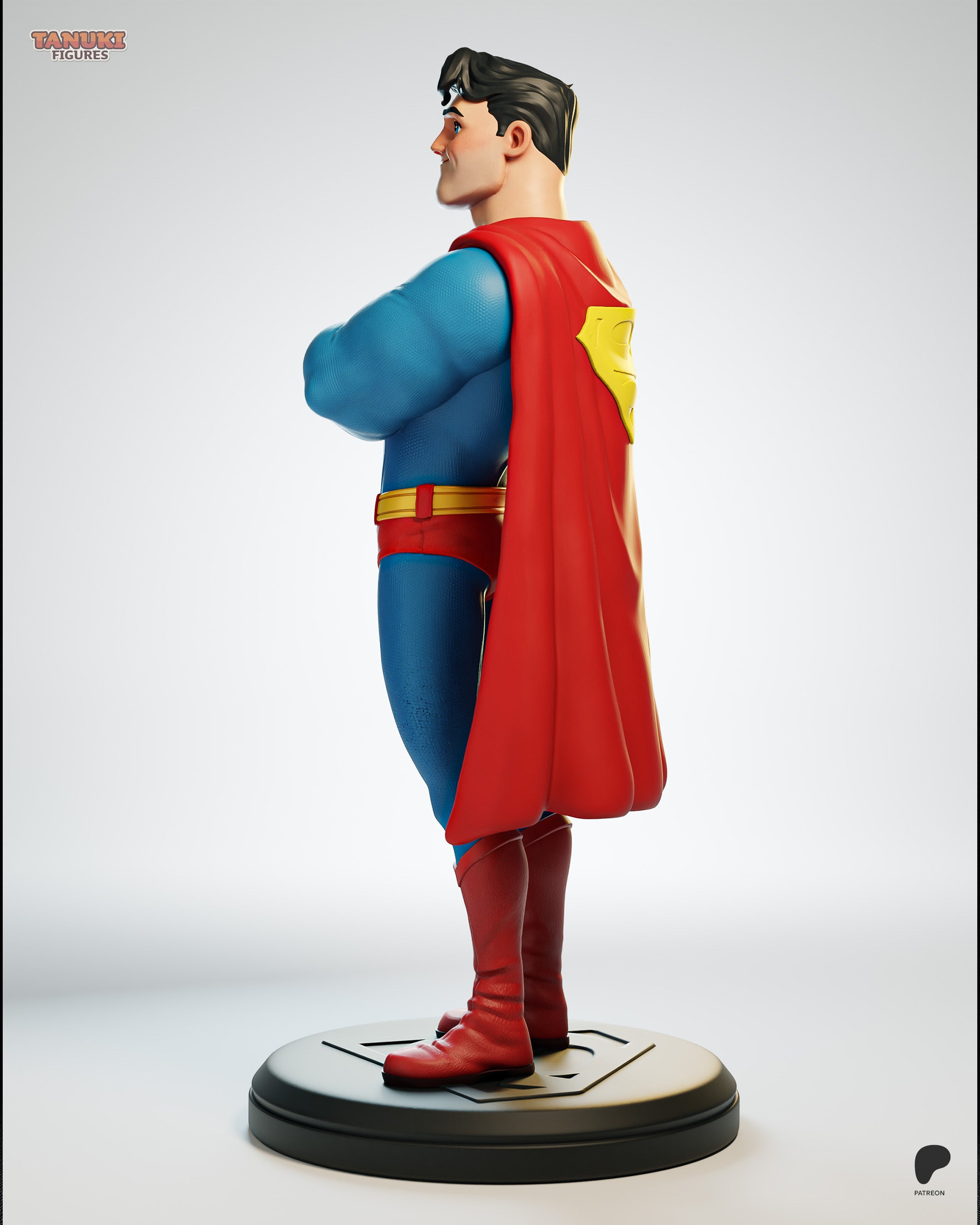 Crimson Cape Vanguard | 1/8 Unpainted Resin Kit Model