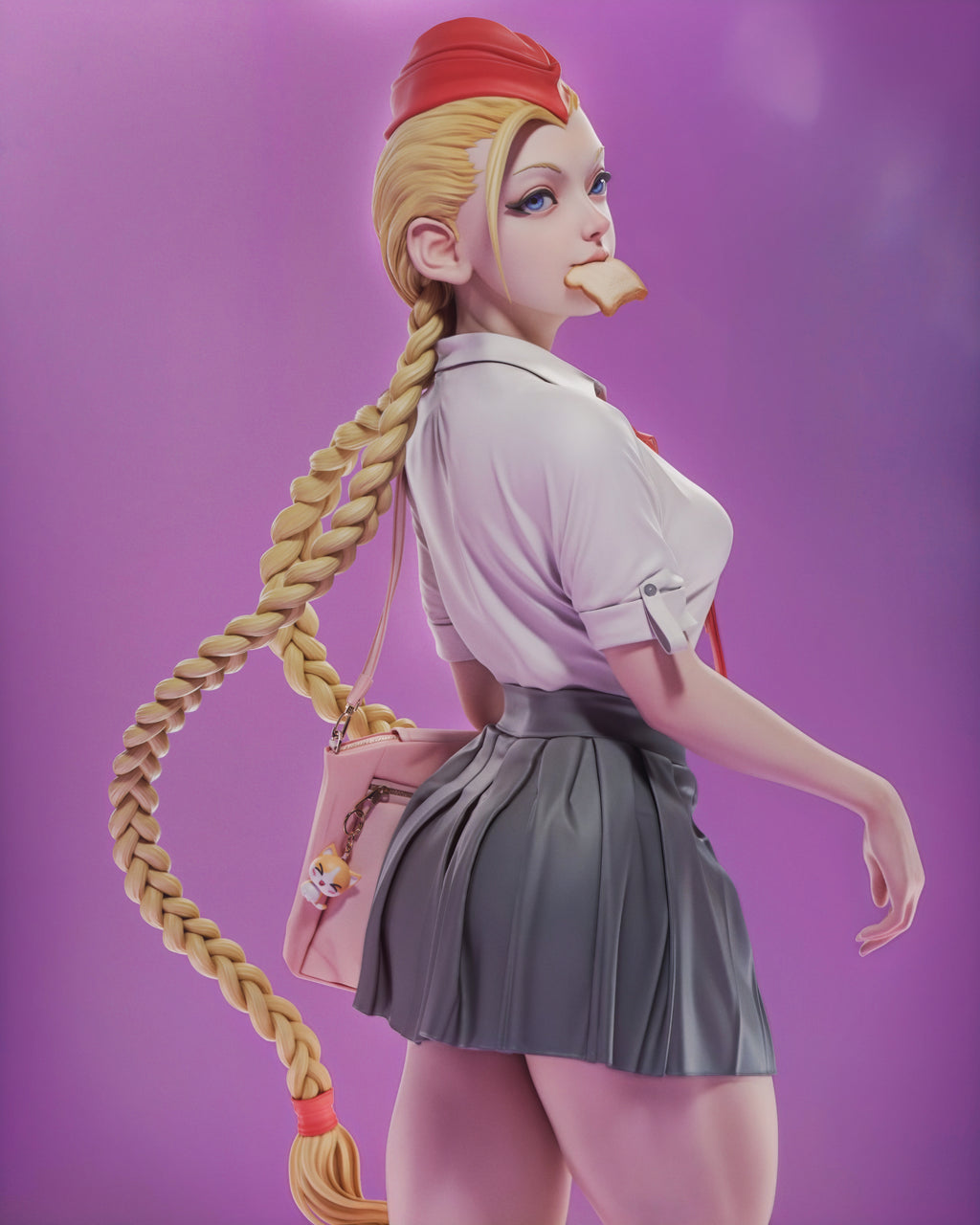 Braided Blossom Warden | 1/6 Unpainted Resin Kit Model