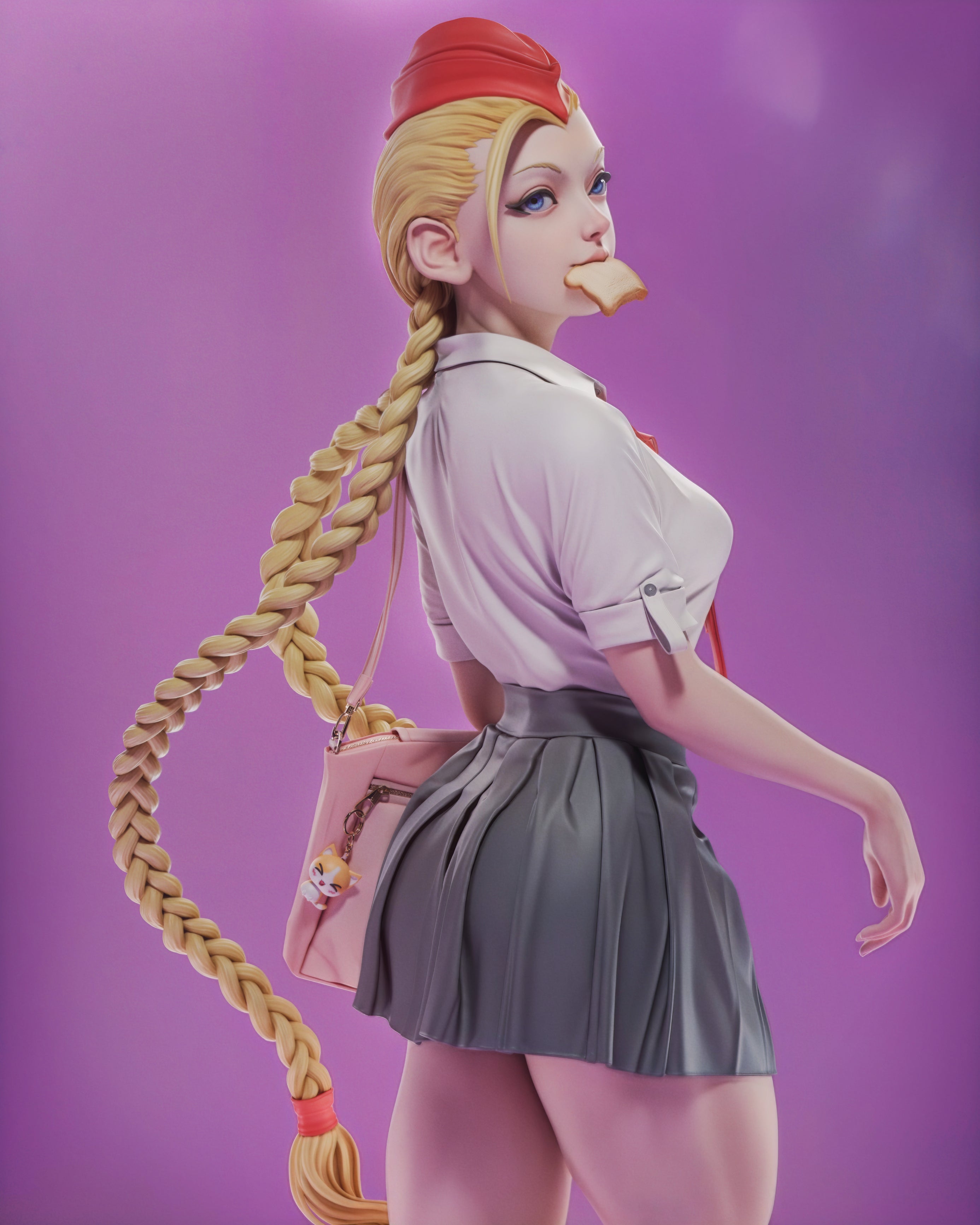 Braided Blossom Warden | 1/6 Unpainted Resin Kit Model