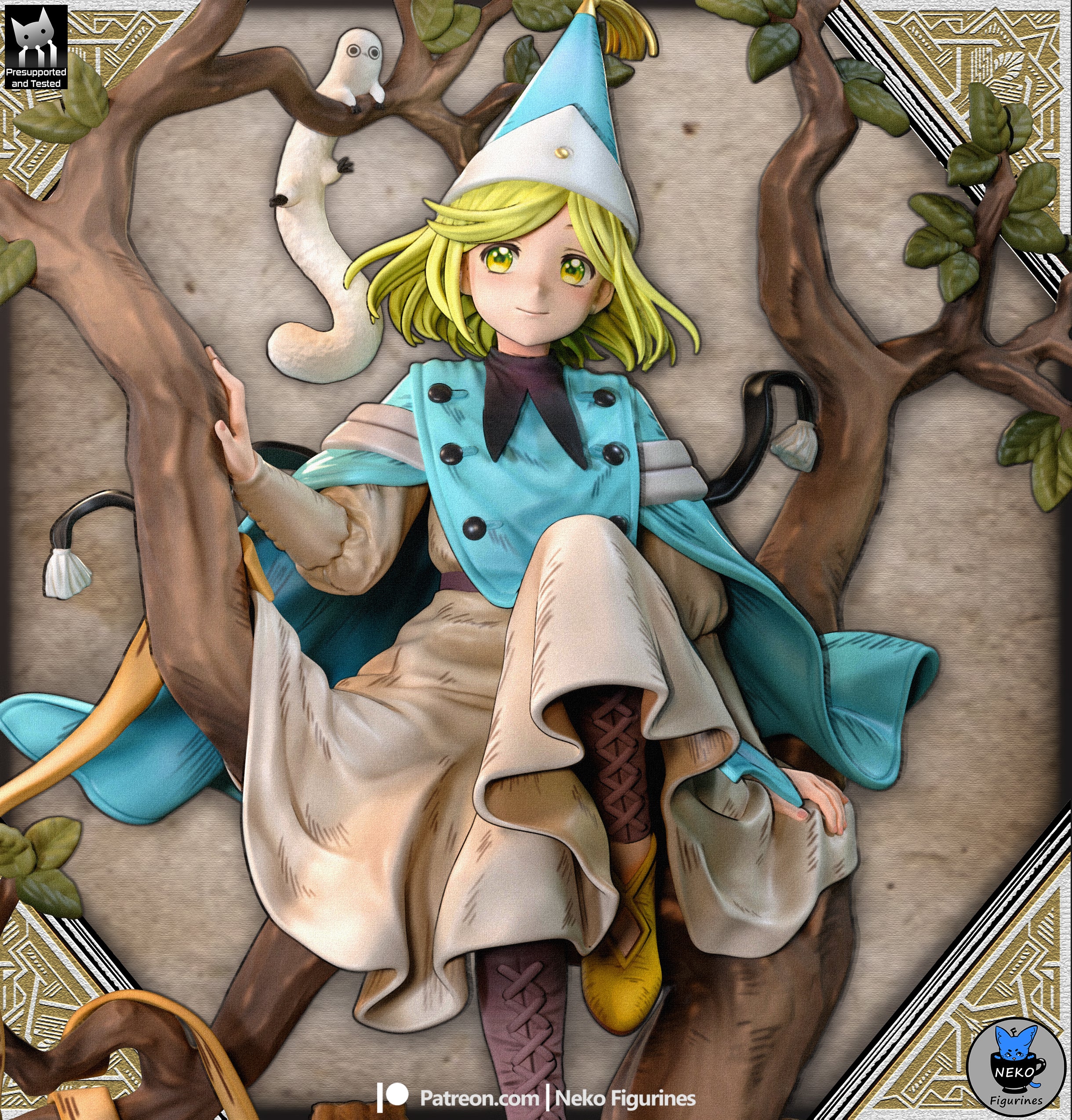 Mystic Grove Apprentice | 1/7 Unpainted Resin Kit Model