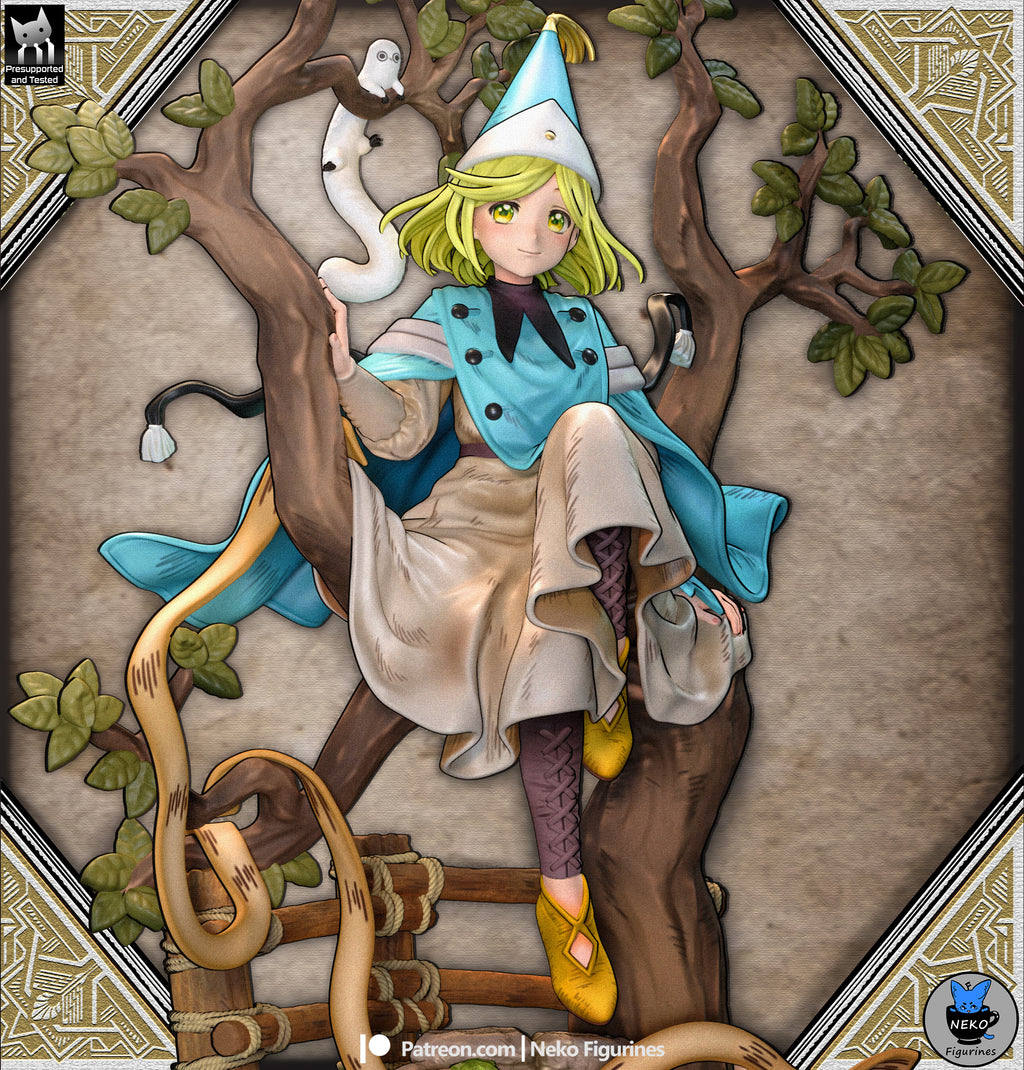 Mystic Grove Apprentice | 1/7 Unpainted Resin Kit Model
