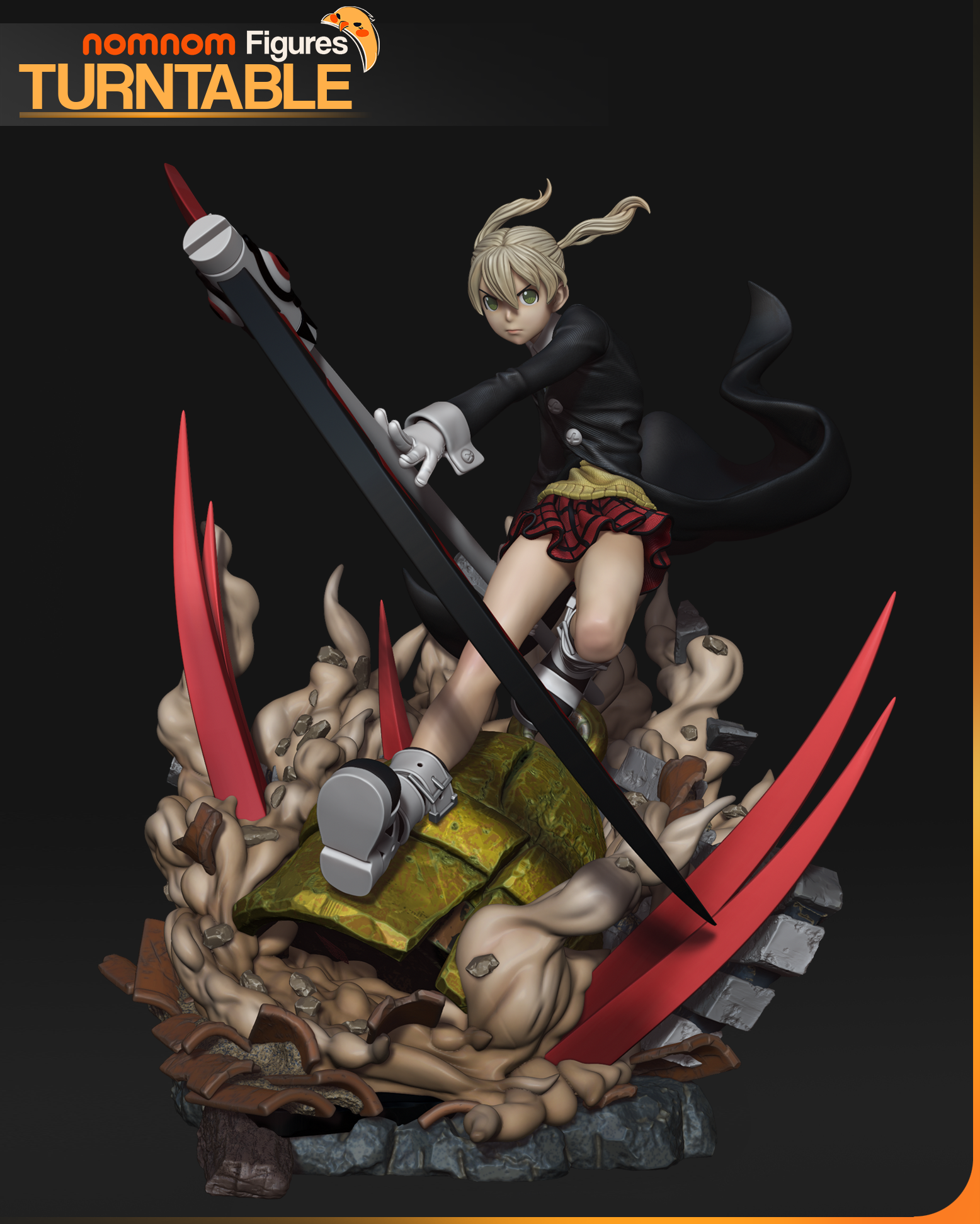 Chaos Scythe Battle Maiden | 1/10 Unpainted Resin Kit