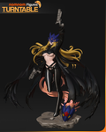 Shadowflame Gunslayer | Chibi Unpainted Resin Kit Model